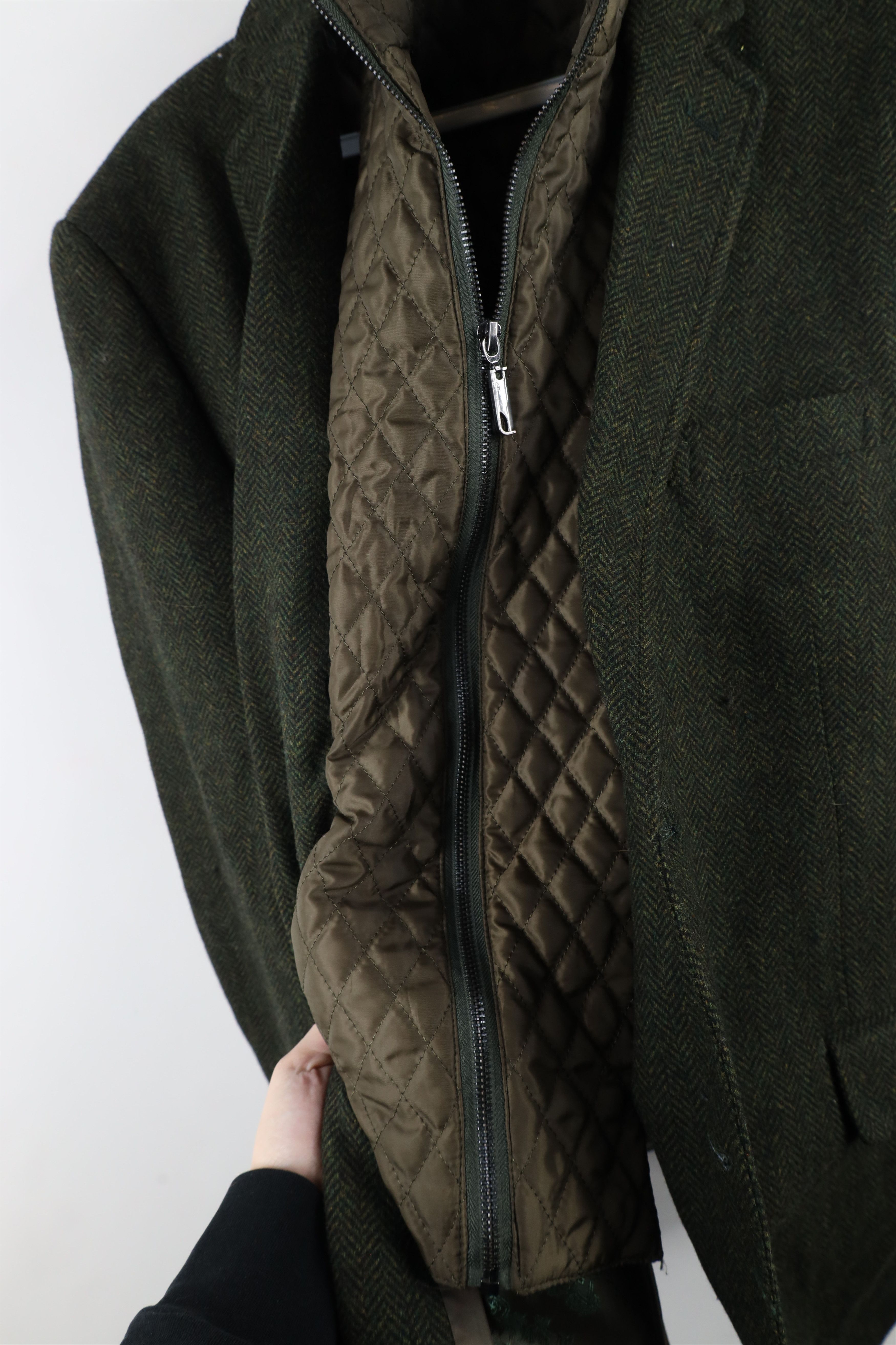 Vintage Vintage Streetwear Herringbone Lined 2 Button Blazer Jacket Size US XL / EU 56 / 4 - 9 Thumbnail