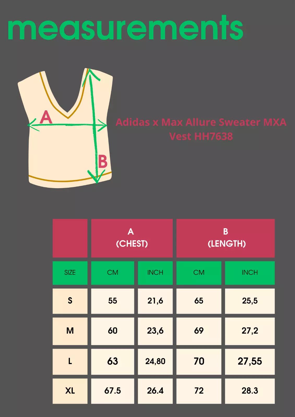 Adidas Adidas x Max Allure Sweater MXA Vest HH7638 Size US L / EU 52-54 / 3 - 4 Thumbnail
