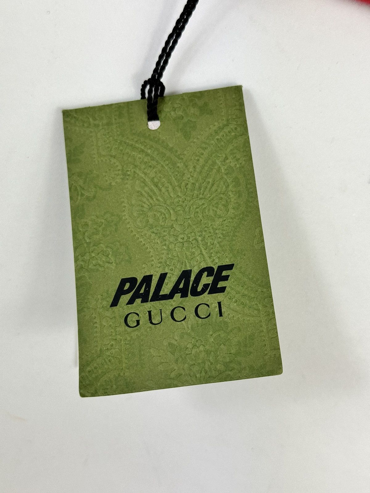 Gucci × Palace LOGO STUDS STRAWBERRY EMBROIDERED LOGO BEANIE Size ONE SIZE - 6 Thumbnail