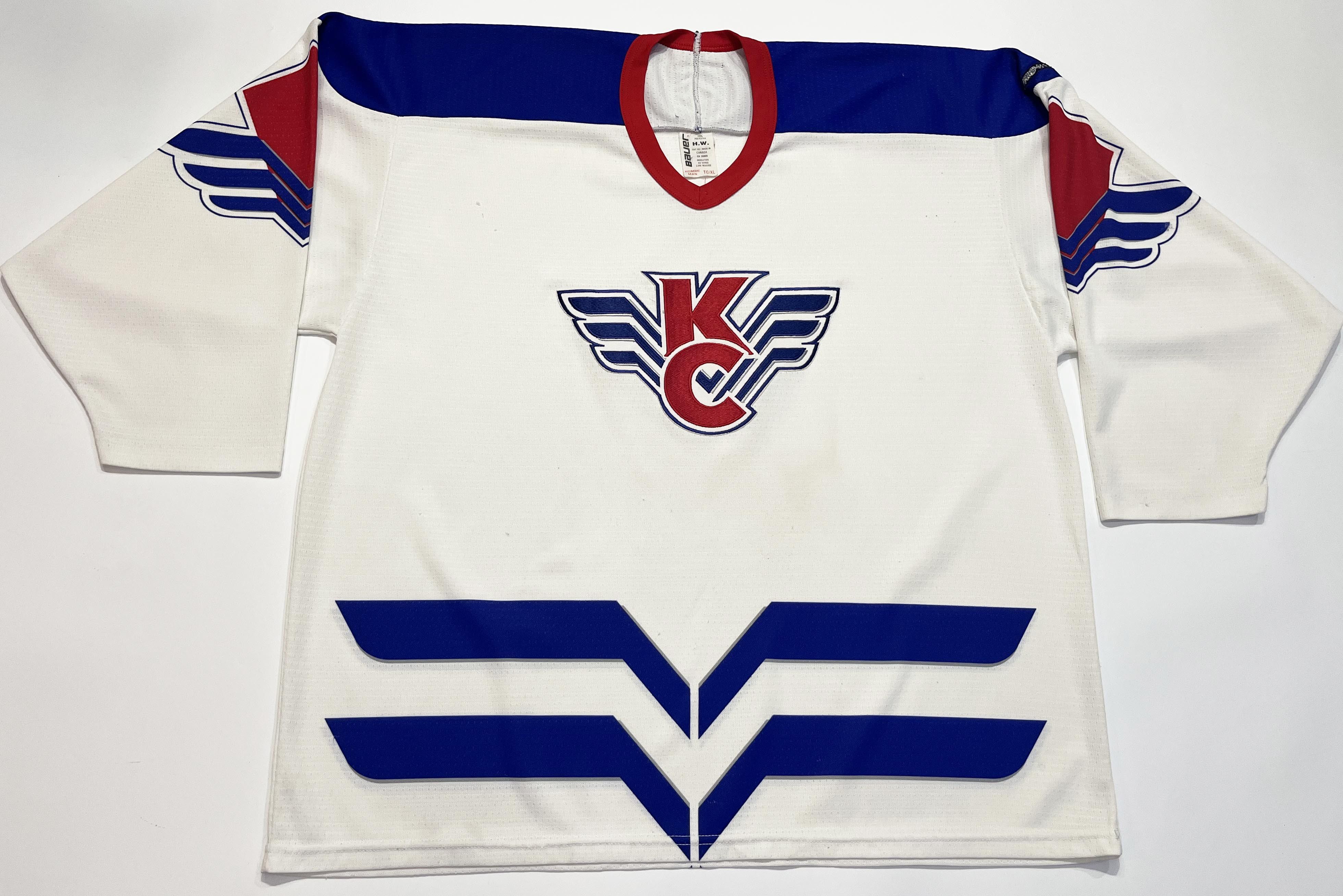 Other Vintage Bauer MHC Krylya Sovetov Russian MHL Hockey Jersey Size US XL / EU 56 / 4 - 1 Thumbnail