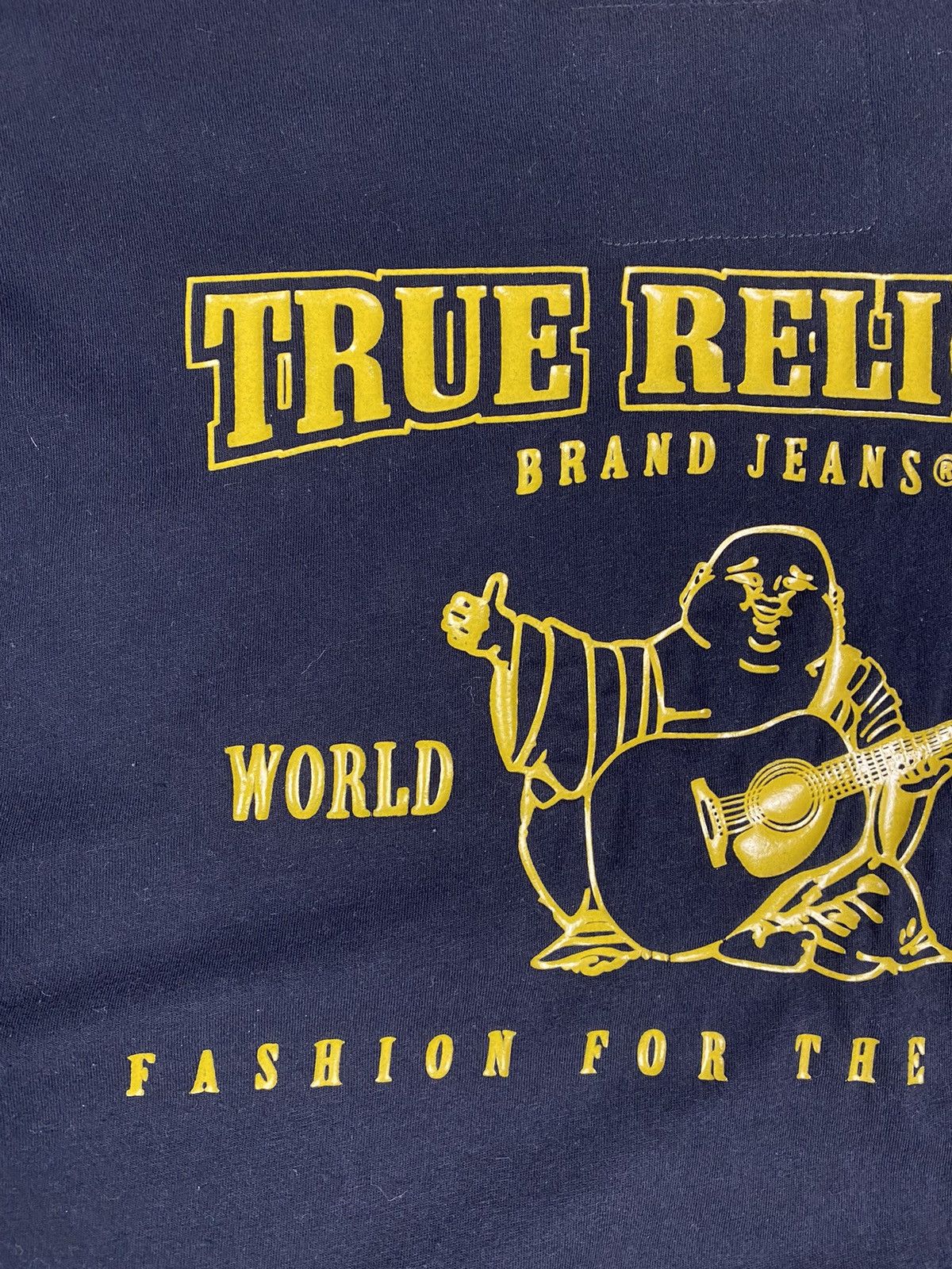 Japanese Brand × True Religion Vintage True Religion Buddha Big Logo Tee Size US L / EU 52-54 / 3 - 4 Thumbnail