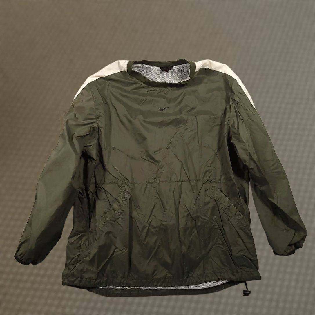 Nike VINTAGE Nike Center Swoosh Jacket Mens XL Green Golf Windbreaker Pullover 90s Size US XL / EU 56 / 4 - 1 Thumbnail