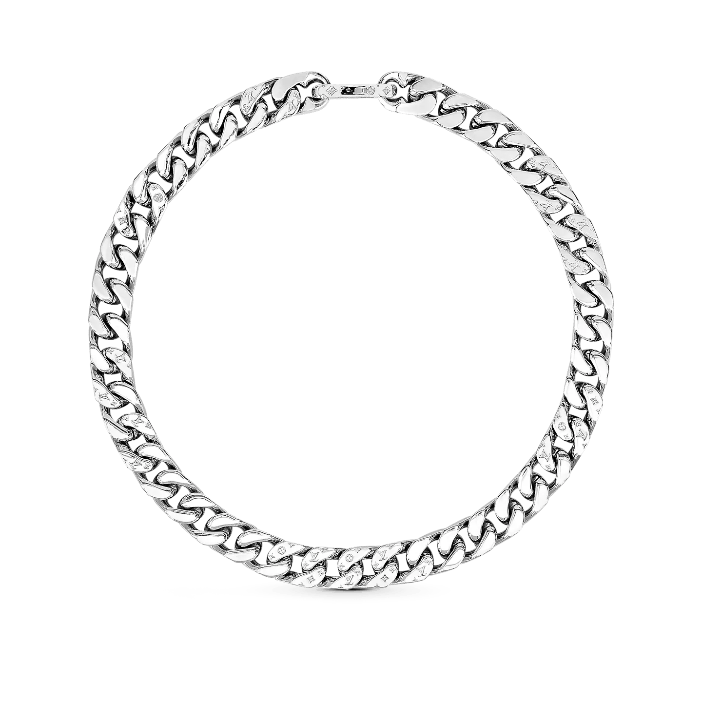 louis-vuitton-louis-vuitton-necklace-chain-monogram-silver-lv-logo