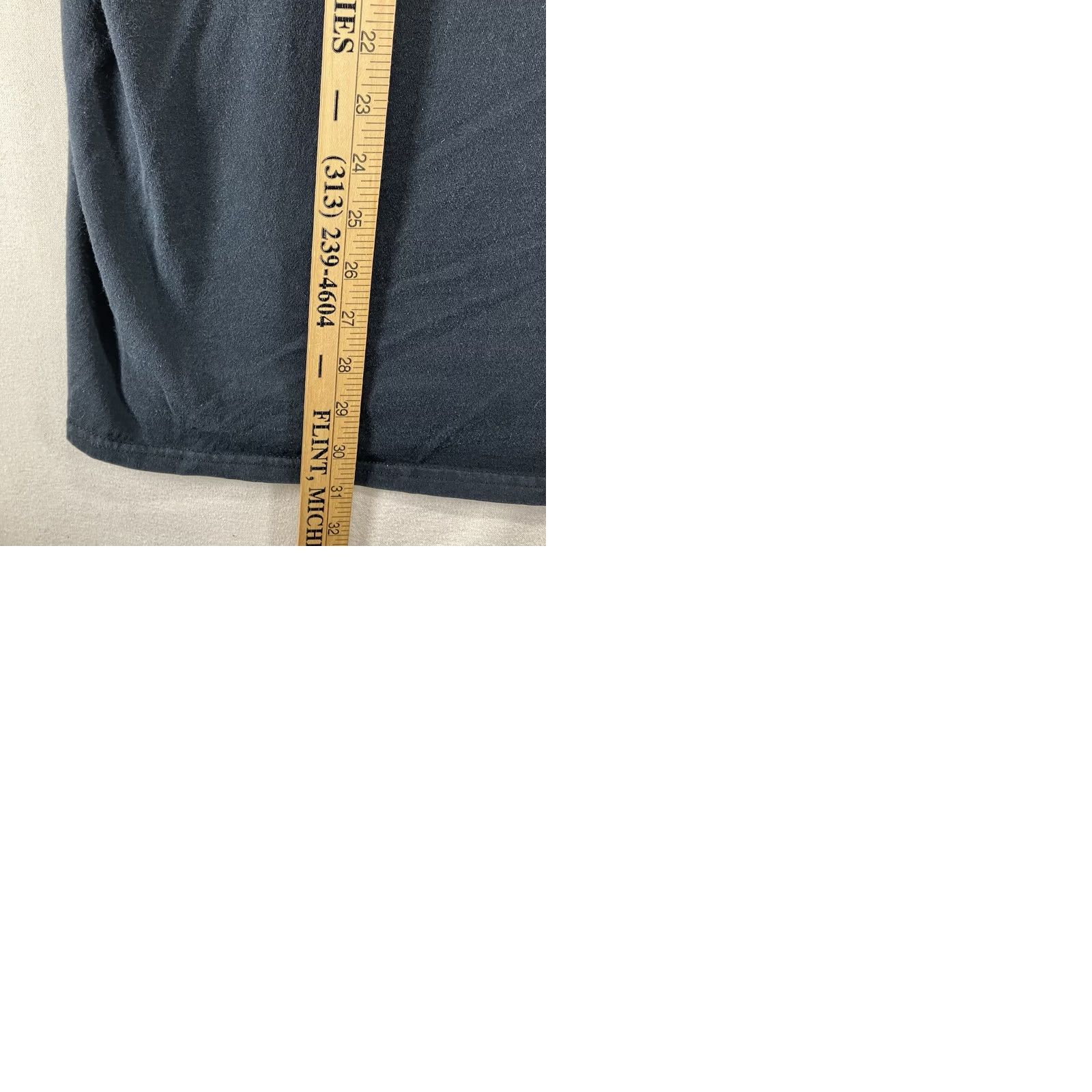 Vintage VINTAGE D.O.M 2018 Grim Reaper with Skulls T-Shirt Mens 2XL Black Graphic Tee Size US XXL / EU 58 / 5 - 10 Thumbnail