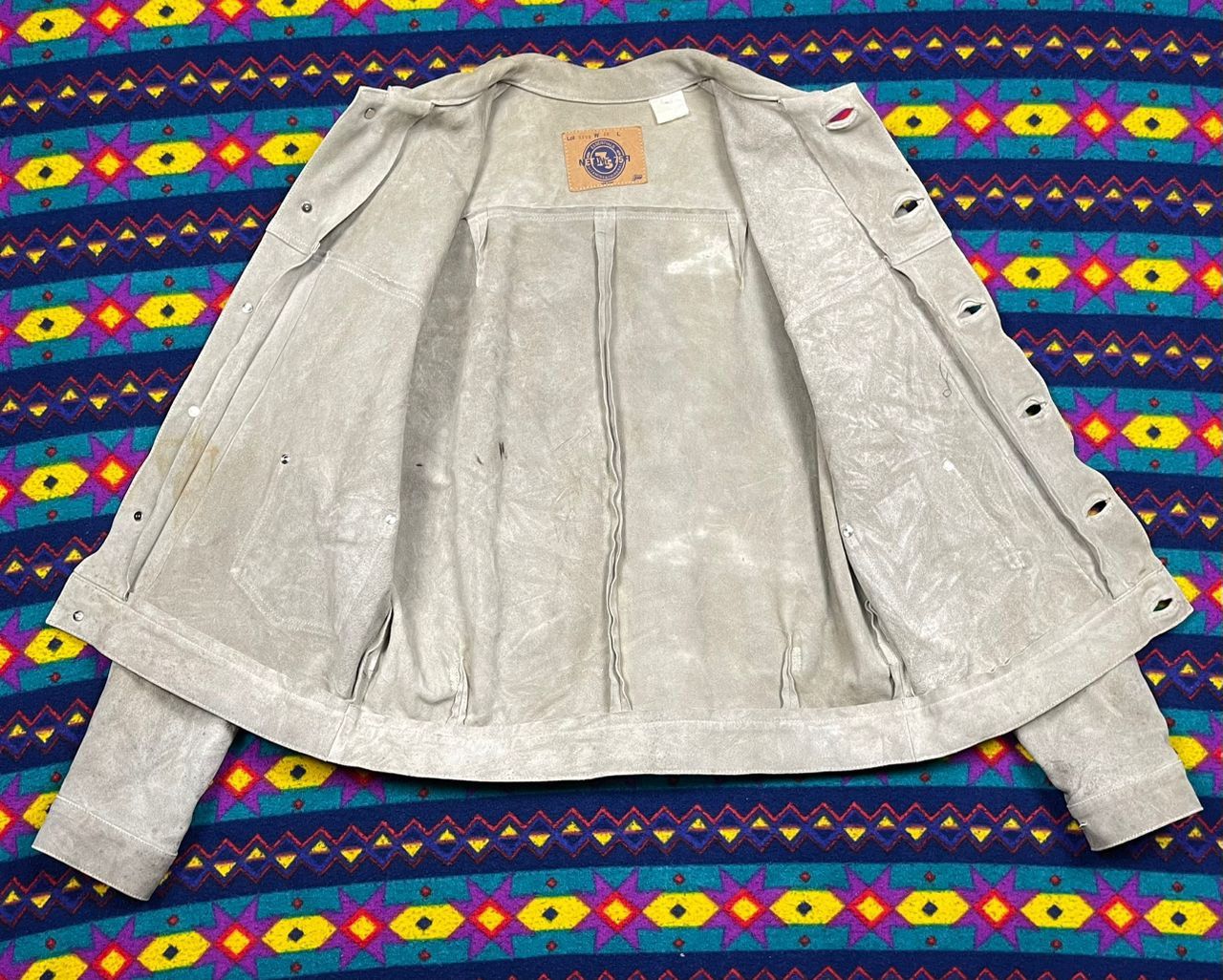 GOODENOUGH × Hiroshi Fujiwara × Japanese Brand 90s GoodEnough Hiroshi Fujiwara Cow Hide Leather Jacket Size US L / EU 52-54 / 3 - 11 Thumbnail
