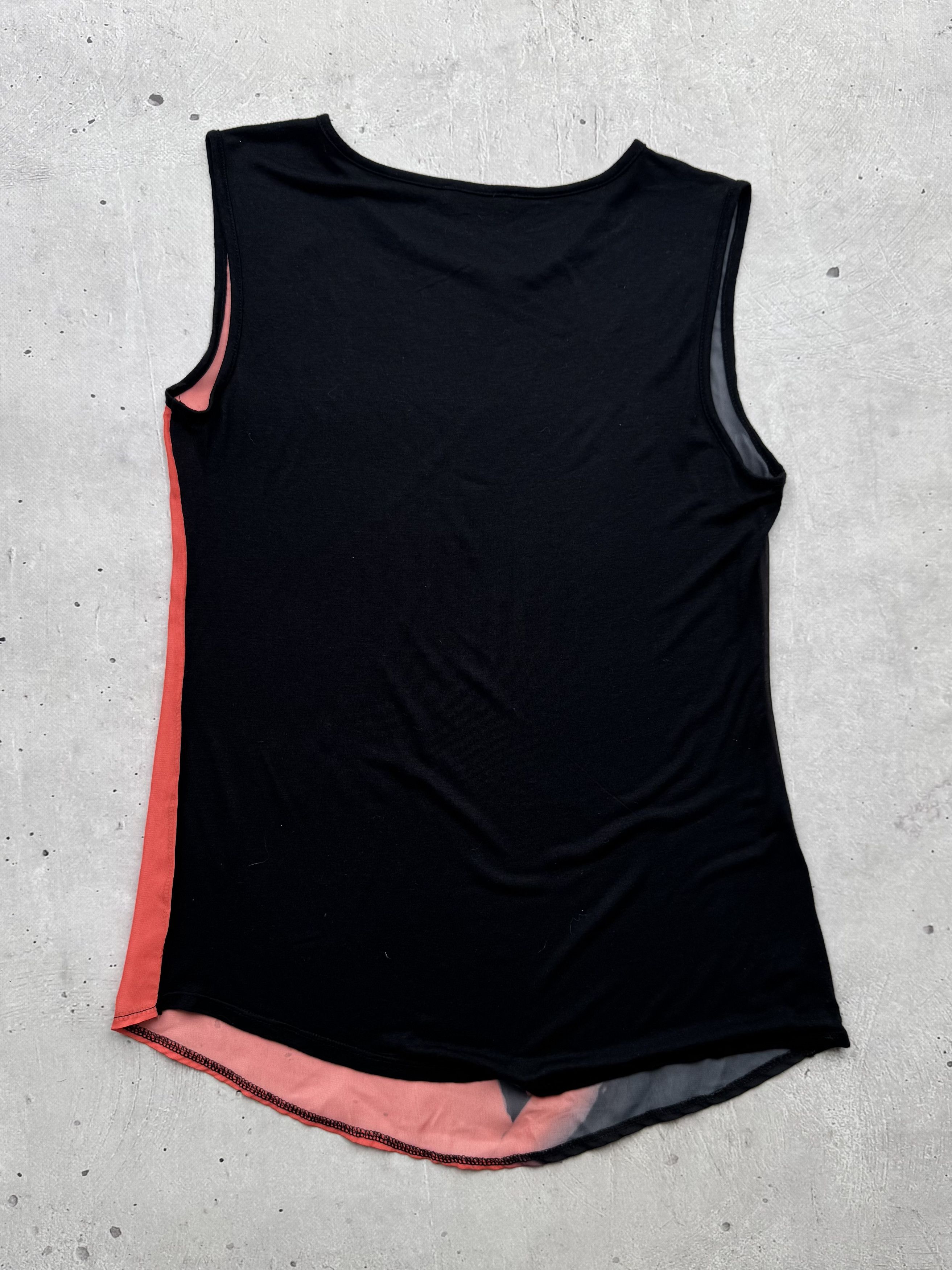 Japanese Brand × Vintage Vintage Printed Girl Mesh Tank Top Size M / US 6-8 / IT 42-44 - 6 Thumbnail