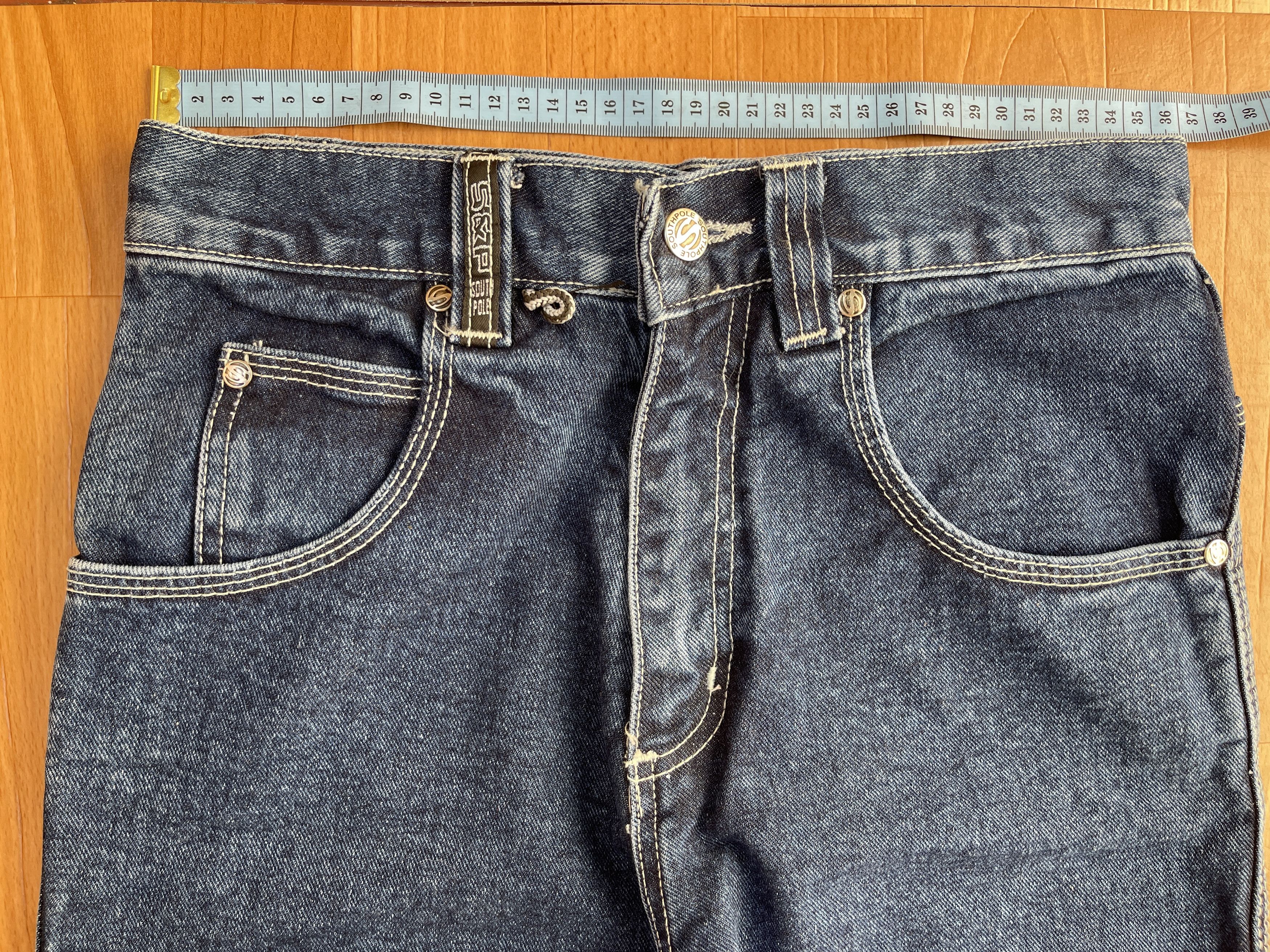 Southpole Southpole jeans, baggy vintage South Pole 90s hip hop Y2K 28 Size US 28 / EU 44 - 13 Thumbnail