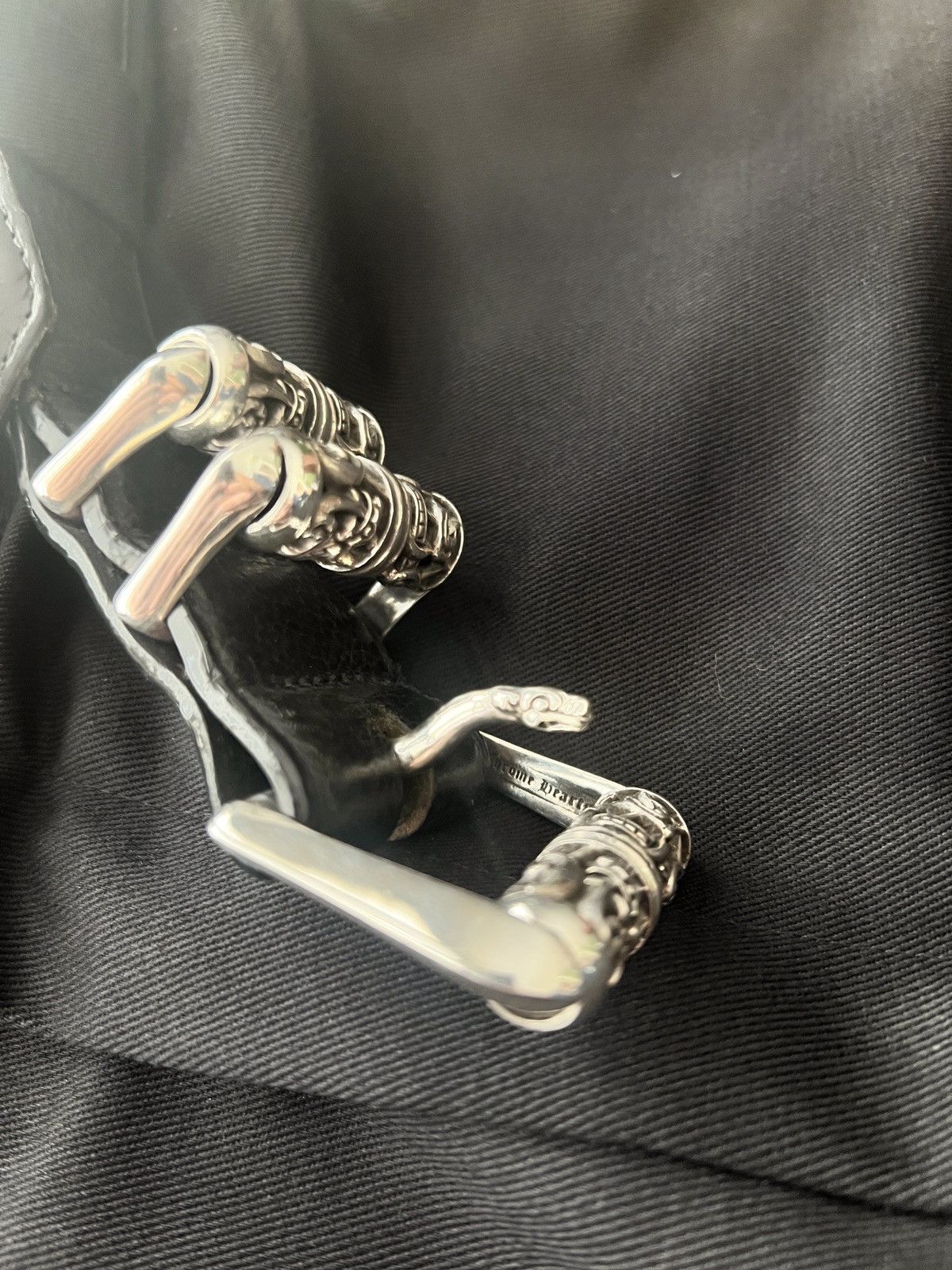 Chrome Hearts Chrome Hearts Celtic Roller Belt Size 36 - 5 Thumbnail