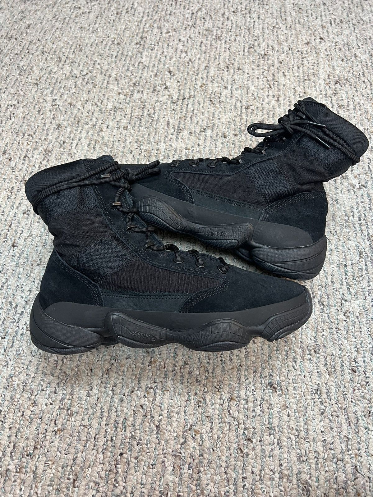 image of Adidas Yeezy 500 High Tactical Utility Black Shoes, Men's (Size 11)