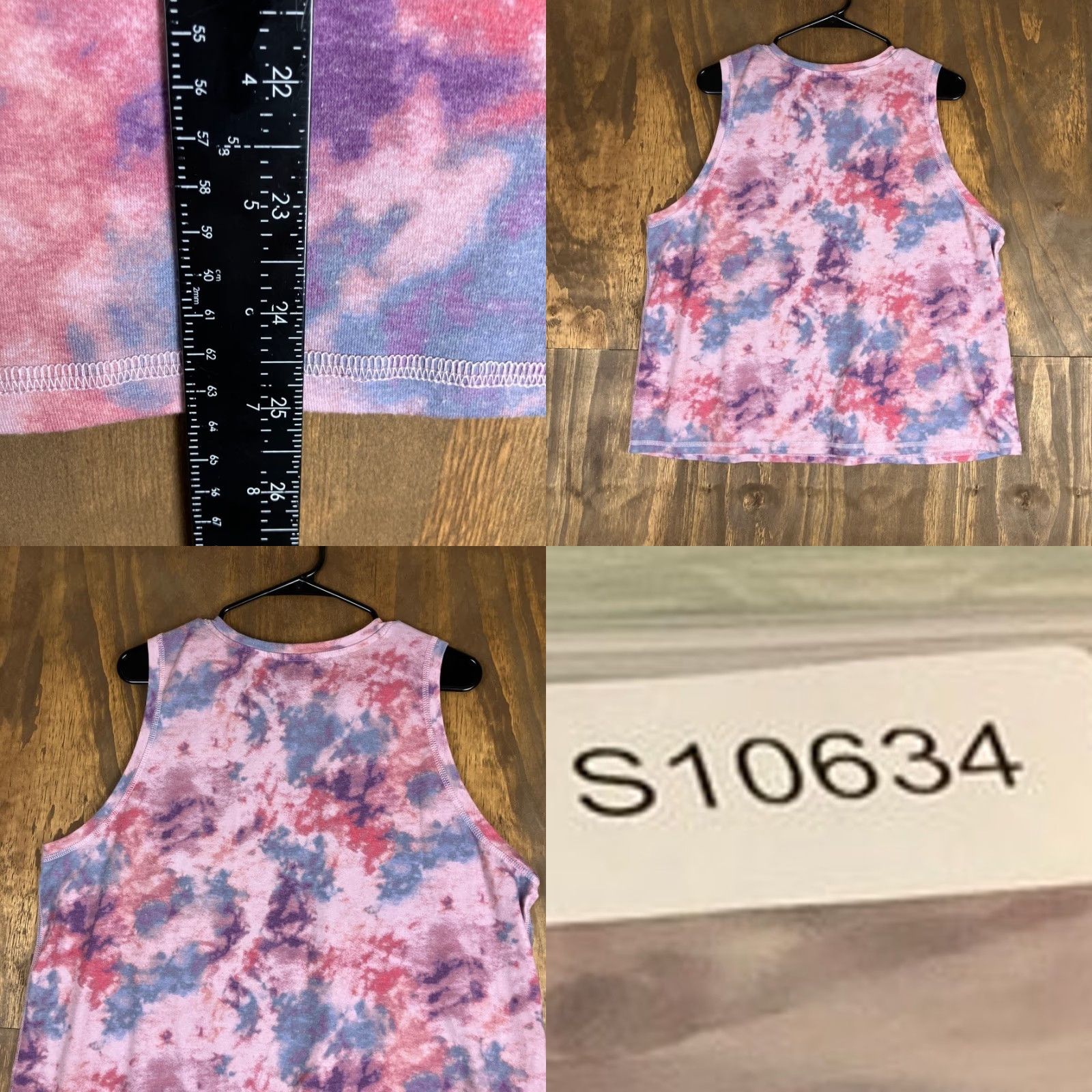 Eddie Bauer Eddie Bauer Womens Tank Pink Purple Tie Dye Switchback Activewear XLarge Tank Womens XL Pink Tie Dye Switchback Activewear Size XL / US 12-14 / IT 48-50 - 8 Thumbnail