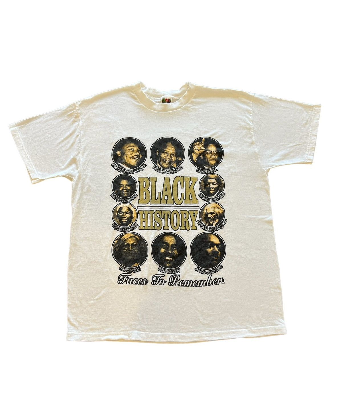 Vintage Vintage Black History T shirt Size US XL / EU 56 / 4 - 1 Thumbnail