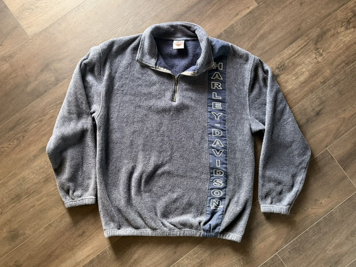 Harley Davidson Y2K Harley Davidson Fleece Crewneck Size US XL / EU 56 / 4 - 3 Thumbnail