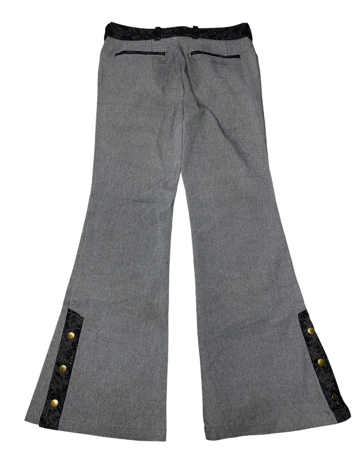 If Six Was Nine × Japanese Brand × Le Grande Bleu (L.G.B.) 2000's Tornado Mart Button Flared Pants Size US 28 / EU 44 - 2 Thumbnail