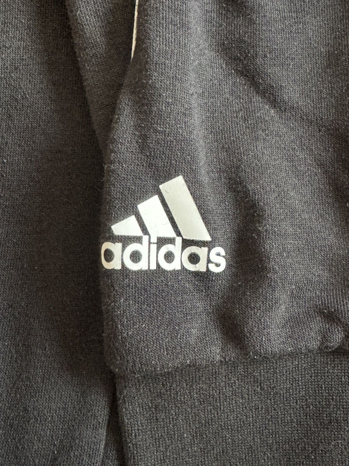 Adidas Adidas Black XS Hoodie with Big Logo Size US XS / EU 42 / 0 - 2 Thumbnail