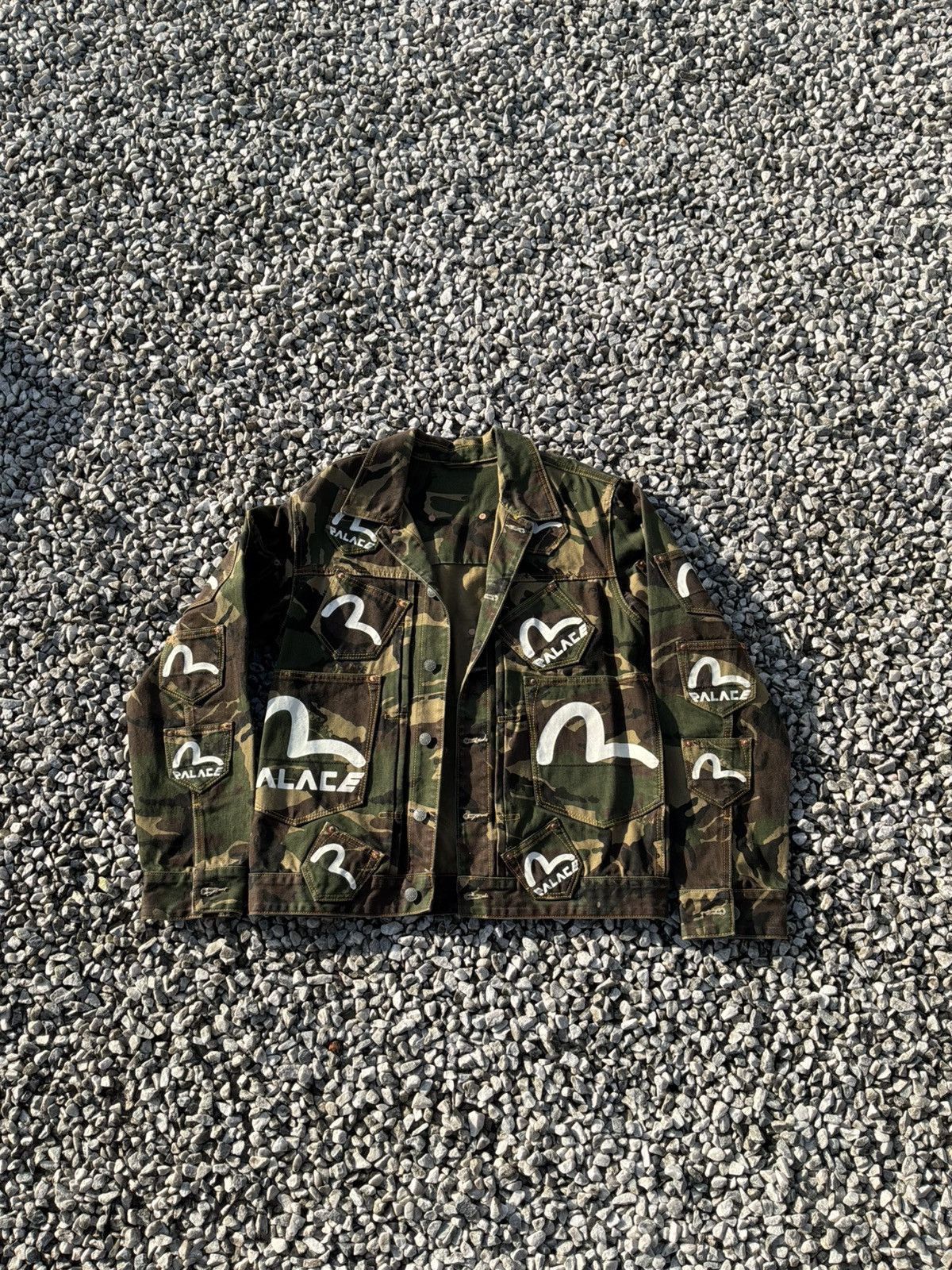 Evisu × Palace Palace x Evisu Type One denim jacket Size US L / EU 52-54 / 3 - 2 Thumbnail