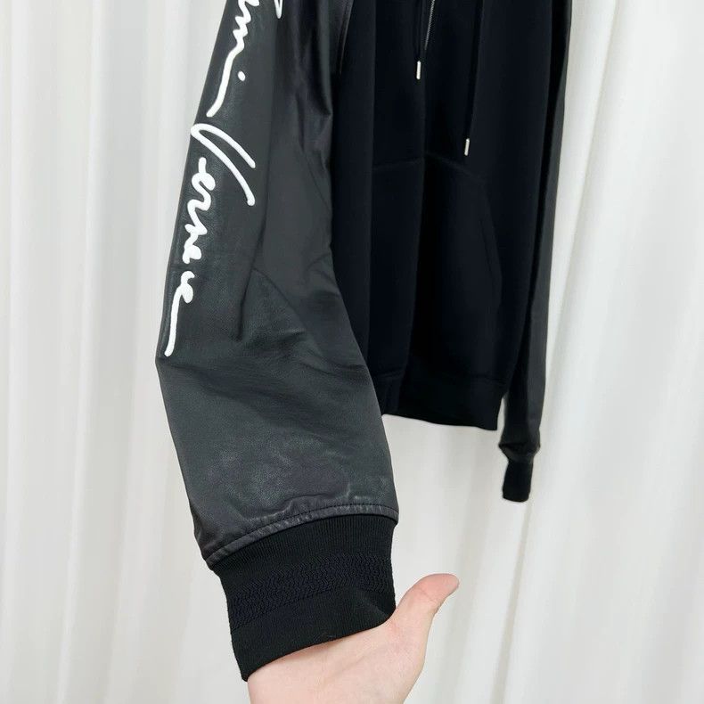 Versace Versace Embroidered letter zip jacket Size US L / EU 52-54 / 3 - 4 Thumbnail