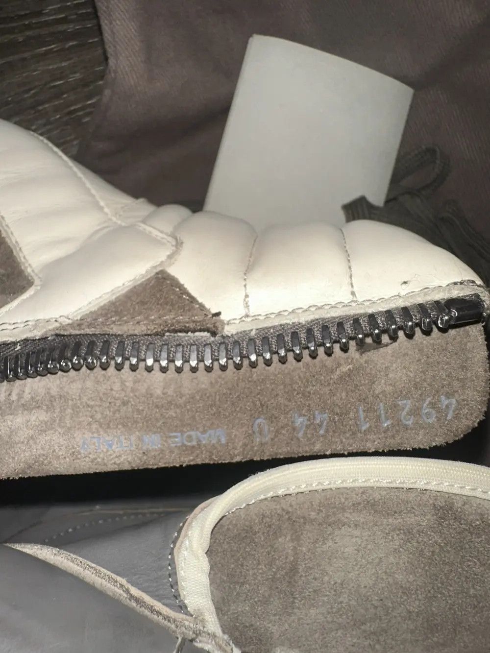 Rick Owens Rick Owens Geobasket Sz.44 Size US 10.5 / EU 43-44 - 5 Thumbnail