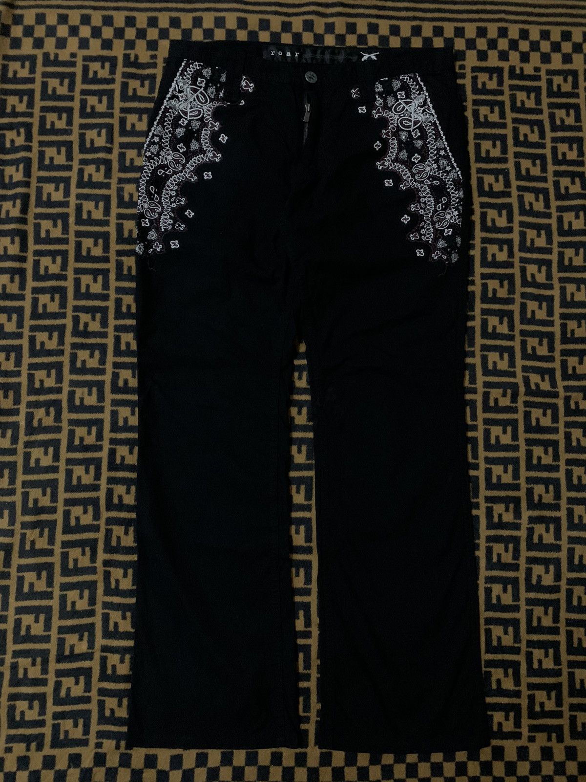 Roar 💥Japanese designer Roarguns Pasley Pant Size US 34 / EU 50 - 1 Thumbnail