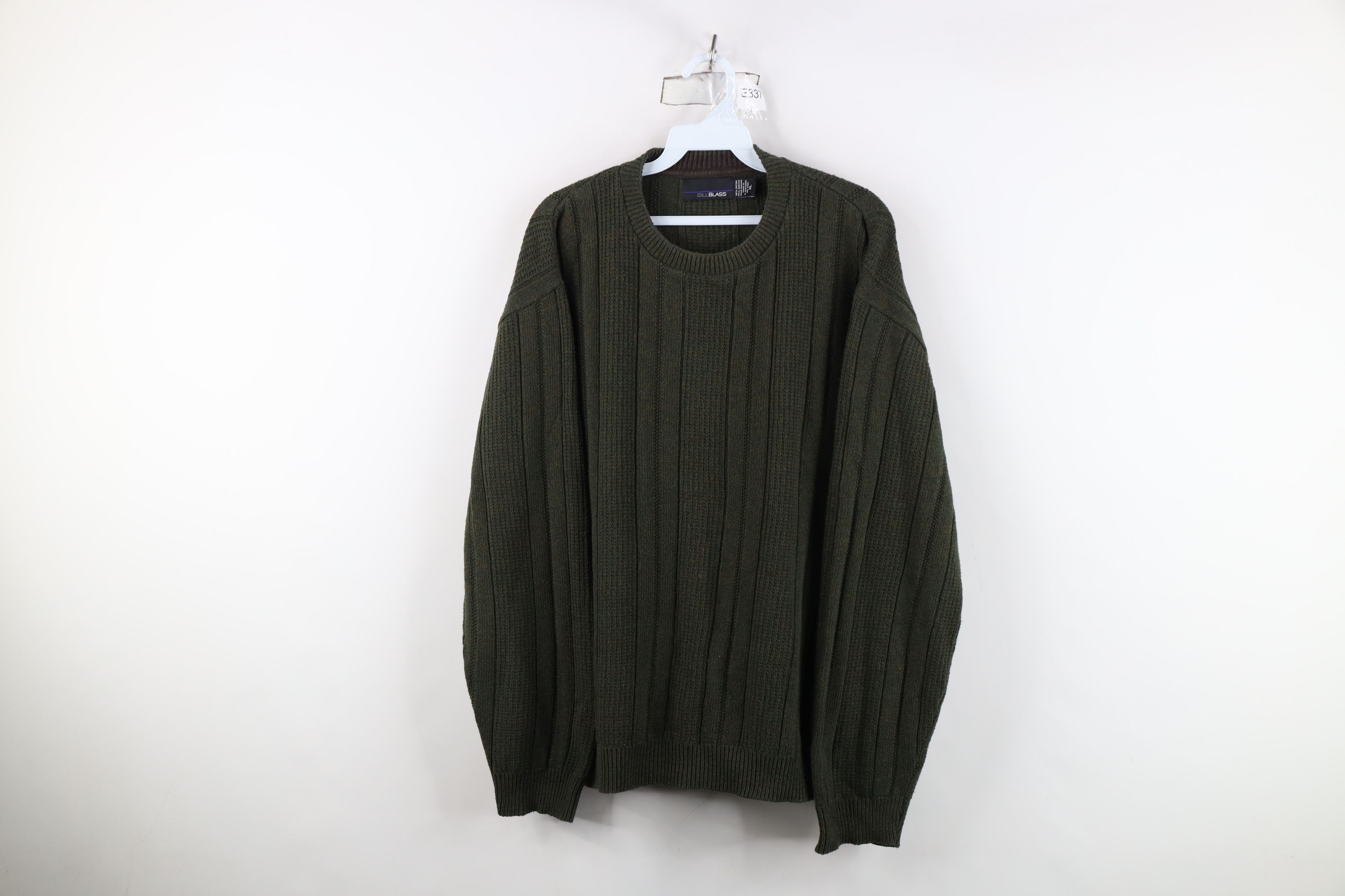 Vintage Vintage 90s Streetwear Fleck Hand Framed Knit Sweater Size US XL / EU 56 / 4 - 1 Thumbnail