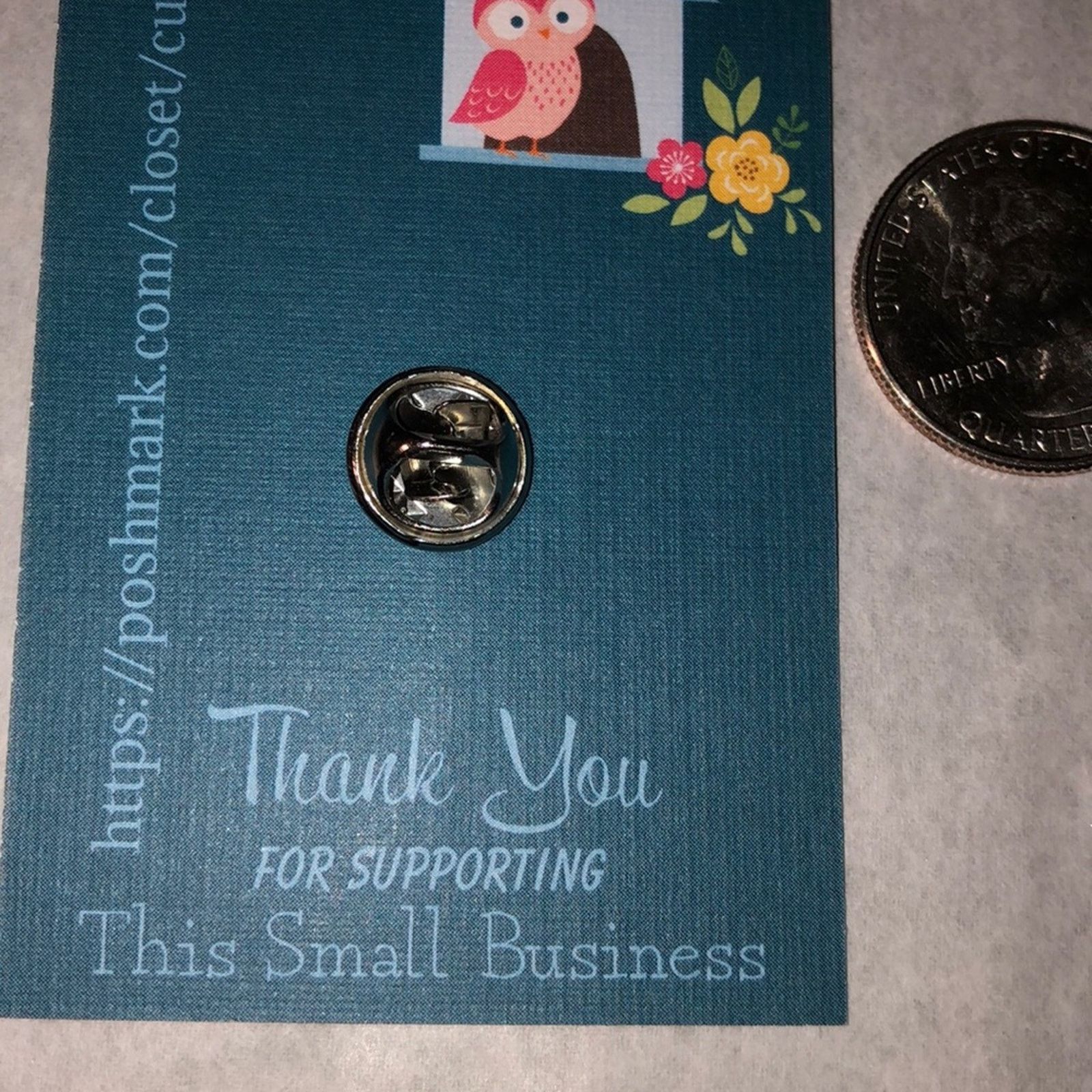 Other Paw Hand Ying Yang Pin Brooch Size ONE SIZE - 2 Thumbnail