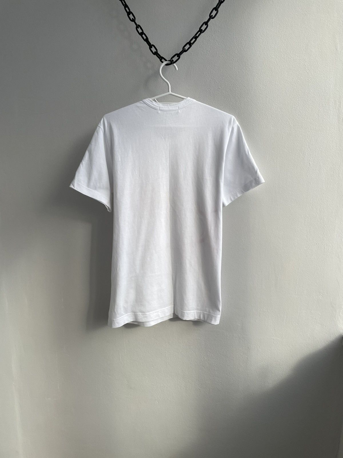 Comme des Garcons SHIRT RARE Comme Des Garcons SHIRT Big Logo T-Shirt Tee White Size US M / EU 48-50 / 2 - 11 Thumbnail