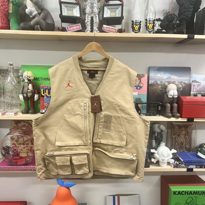 Travis Scott Jordan Cactus Jack Utility Vest | Grailed