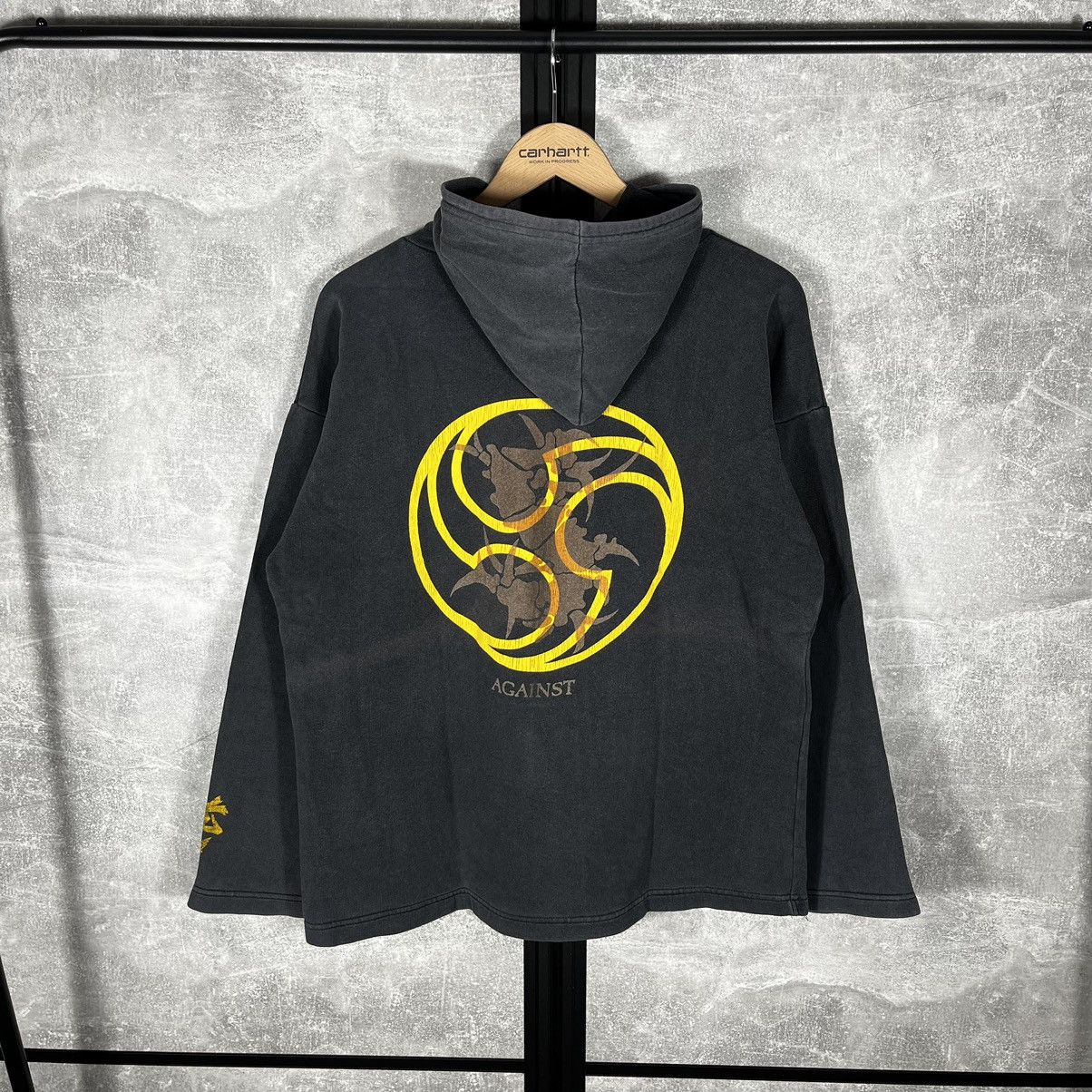 Band Tees SEPULTURA 90S VINTAGE MASK HOODIE SWEATSHIRT AGAINST Size US XL / EU 56 / 4 - 2 Thumbnail