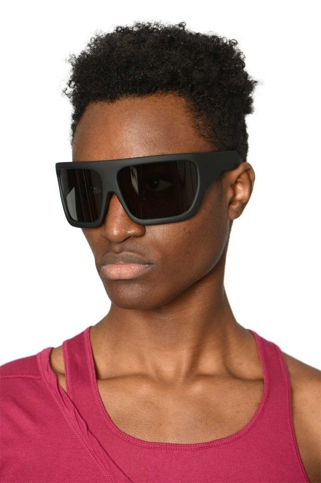 Rick Owens Rick Owens FW22 STROBE Davis Shades Sunglasses Size ONE SIZE - 7 Thumbnail