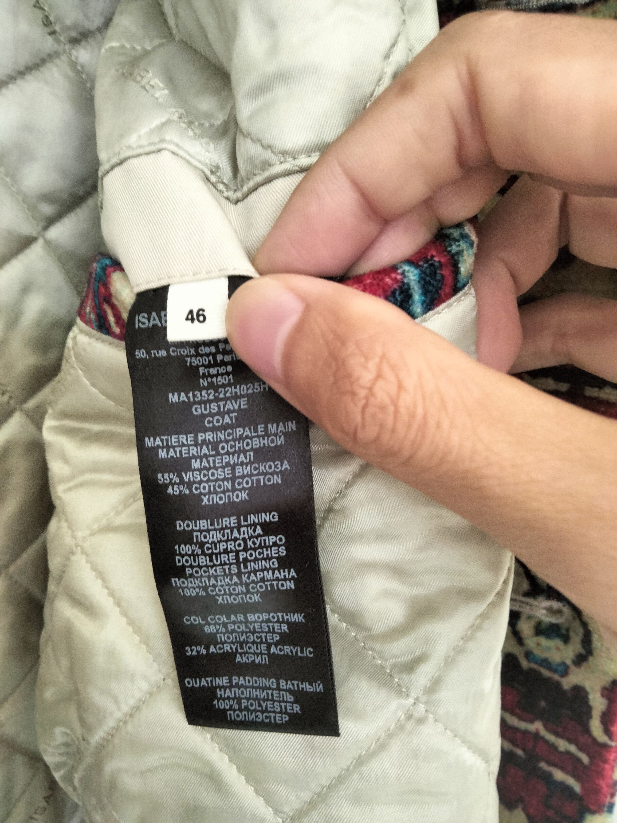Isabel Marant Isabel Marant Gustave coat Size US S / EU 44-46 / 1 - 5 Thumbnail
