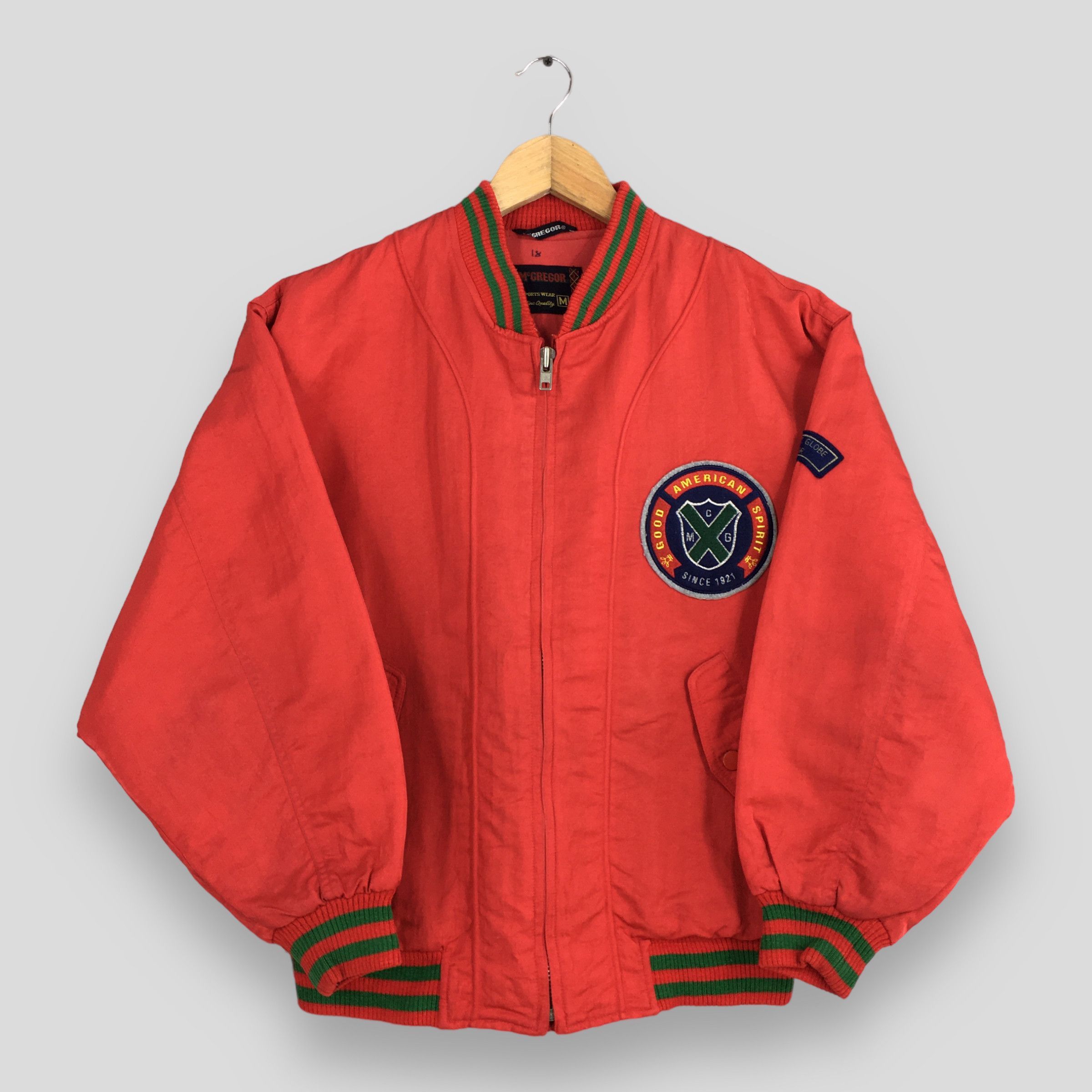 McGregor Vintage Mcgregor Cup Red Bomber Varsity Jacket M Size US M / EU 48-50 / 2 - 3 Thumbnail