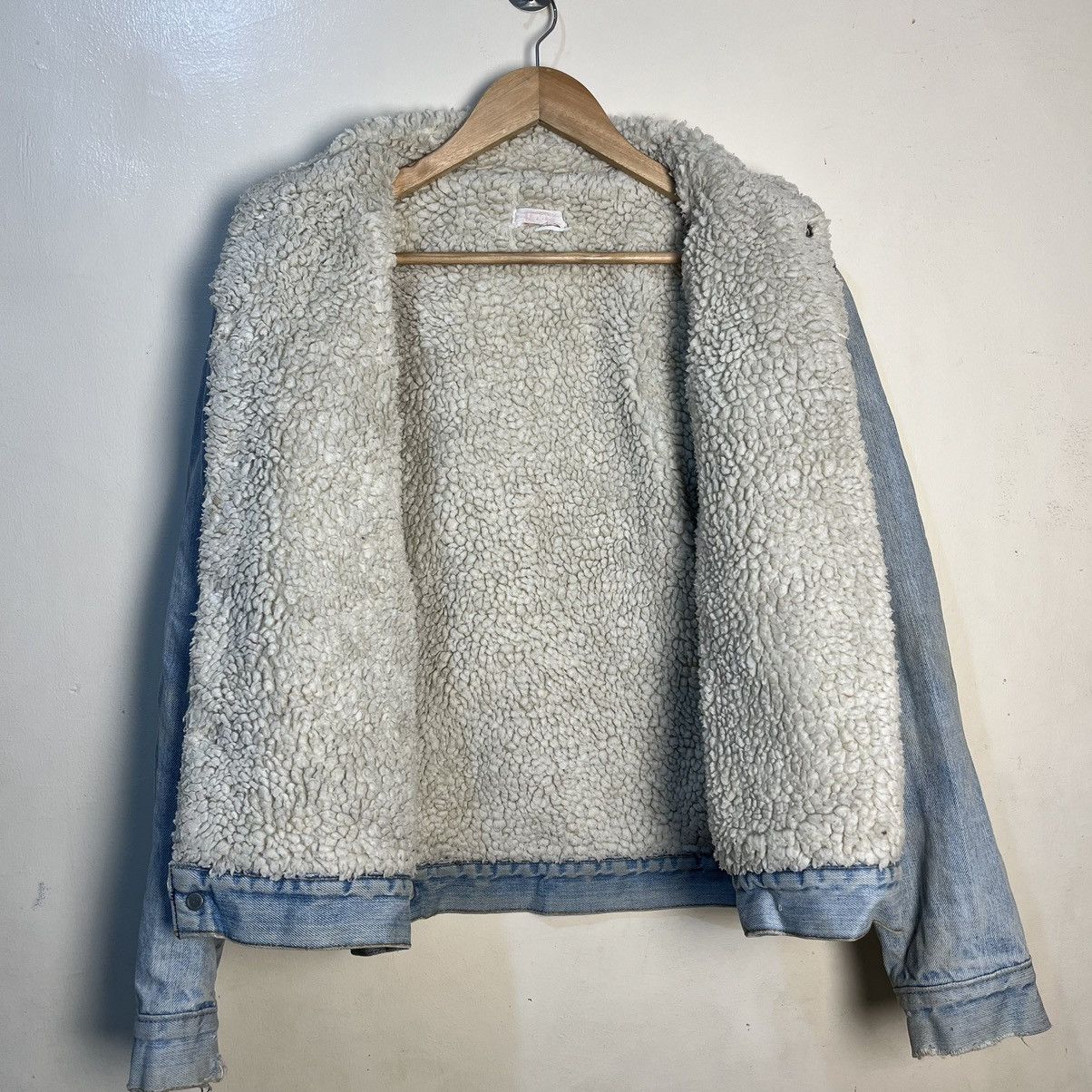 Levi's Vintage Clothing Vintage 1980's Levi's Sherpa Denim Jacket Size US M / EU 48-50 / 2 - 24 Thumbnail