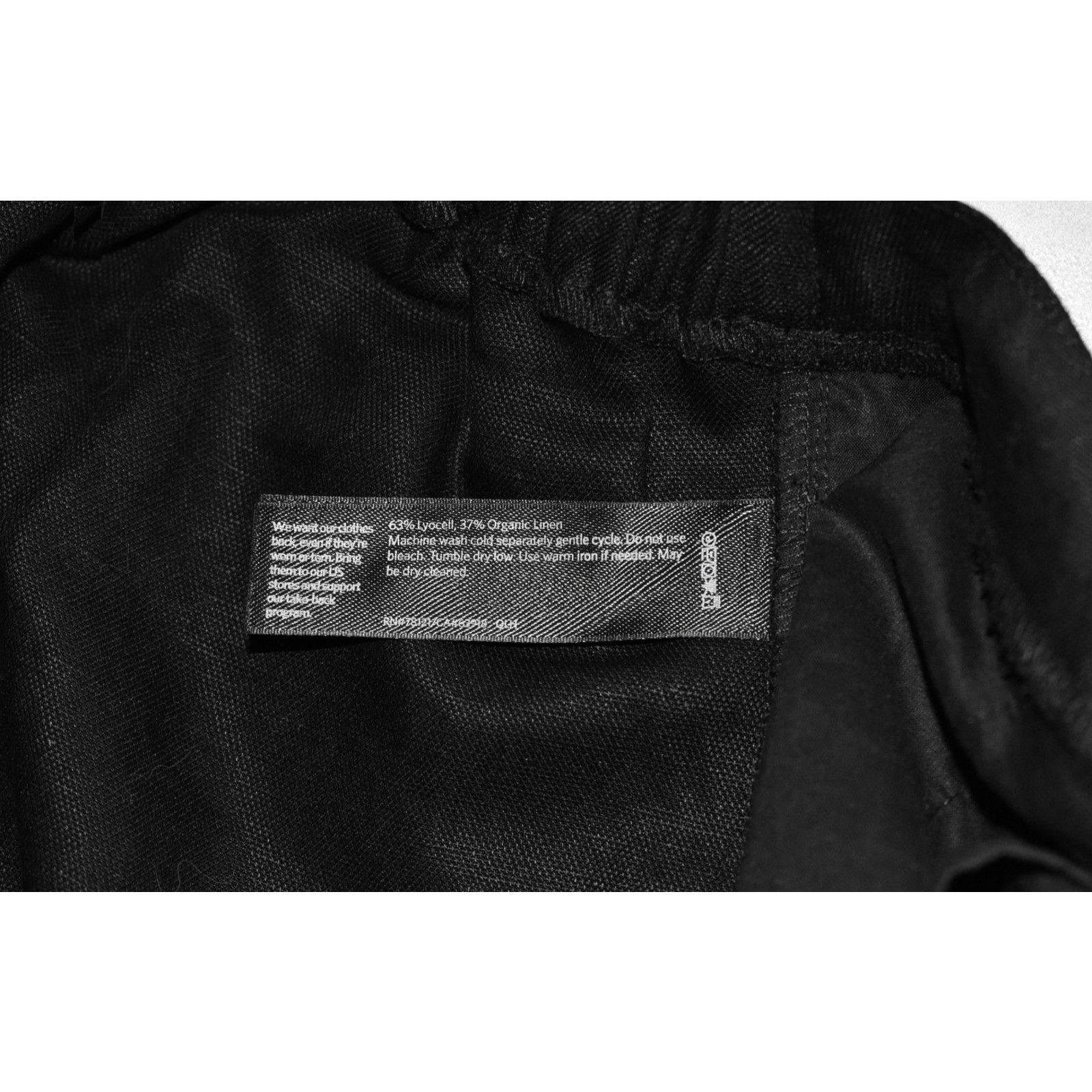 Eileen Fisher NWT EILEEN FISHER Org Linen Wide Leg Slub Pants Size S $198 Size 30" / US 8 / IT 44 - 5 Thumbnail