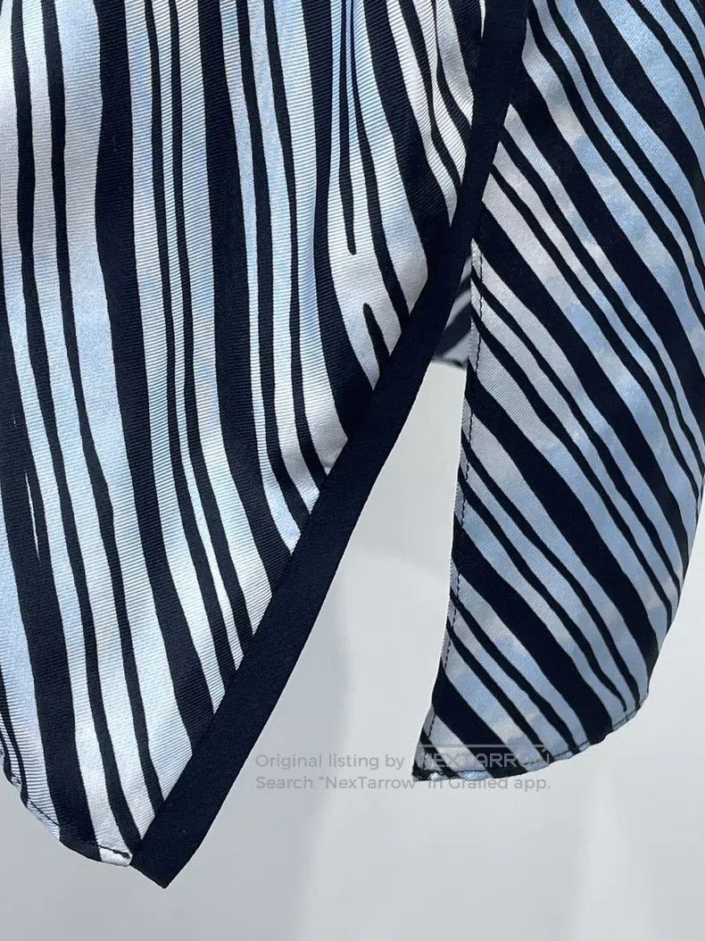 Fendi Fendi Striped Graffiti Short Sleeve Shirt Size XS / US 0-2 / IT 36-38 - 7 Thumbnail