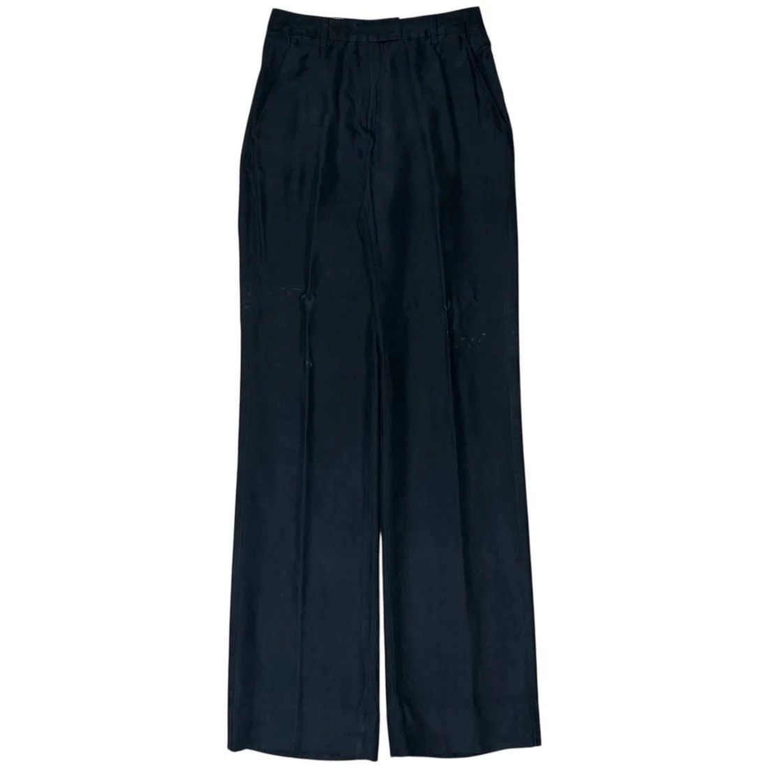 Maison Margiela Maison Martin Margiela Straight Silk Work Trousers - SS12 Size US 29 - 1 Thumbnail