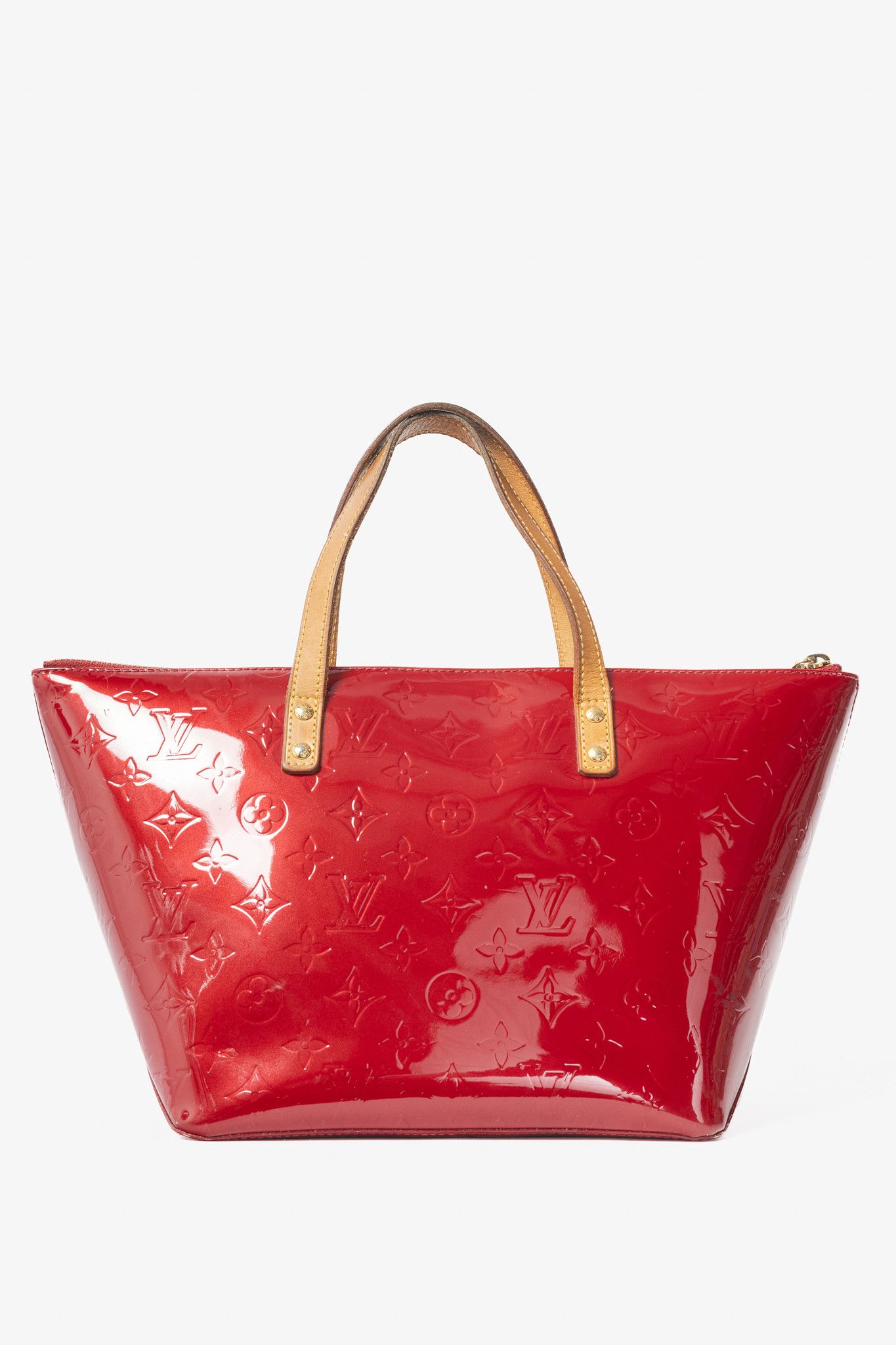 Louis Vuitton Louis Vuitton Bellevue PM Pomme D'Amour Monogram Vernis Tote Size ONE SIZE - 4 Thumbnail