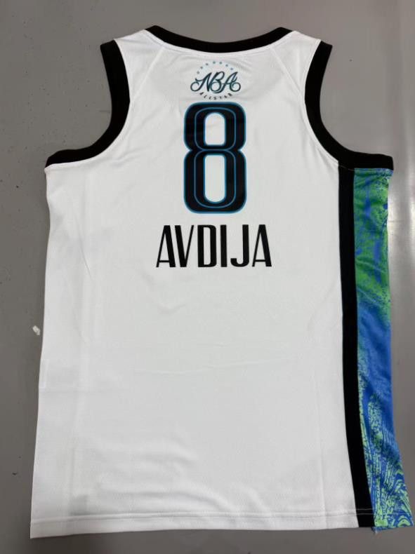 2026 NBA All Star #8 Deni Avdija Jersey