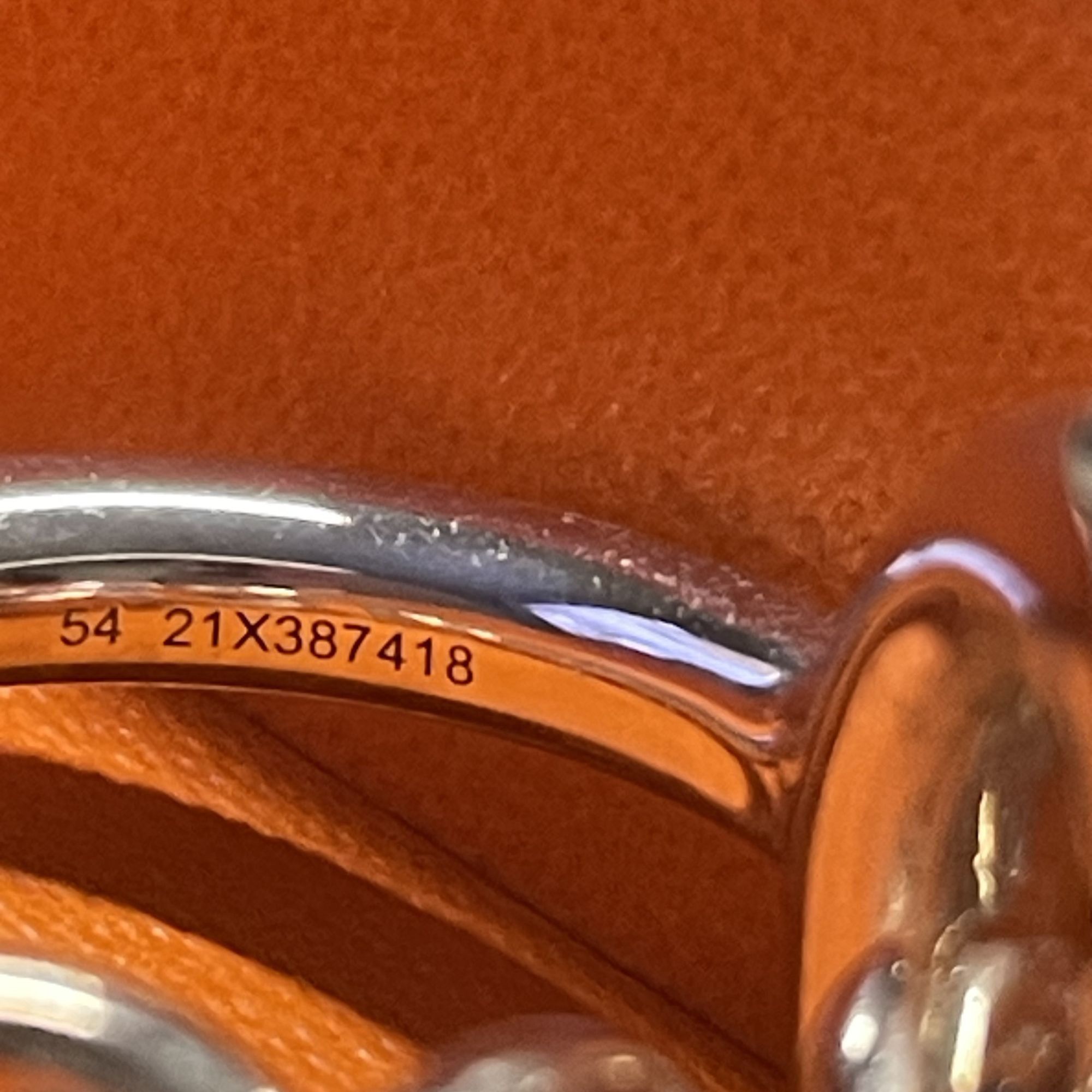 Hermes Hermès Sterling Silver Chaîne DAncre Ring Size 54 AG925 Made Size ONE SIZE - 8 Thumbnail