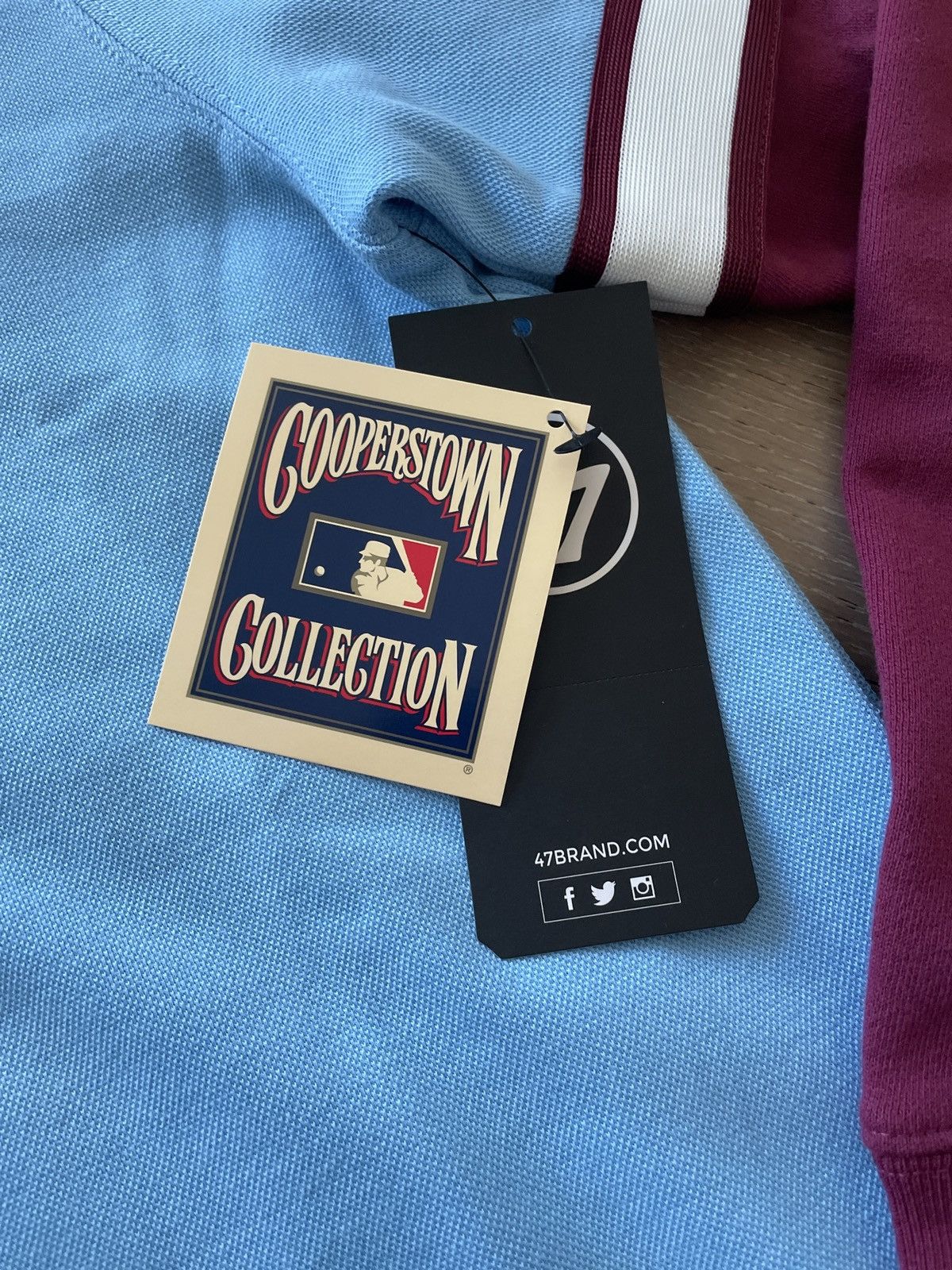 MLB ‘47 Brand Philadelphia Phillies MLB Cooperstown Hoodie Size US M / EU 48-50 / 2 - 7 Thumbnail