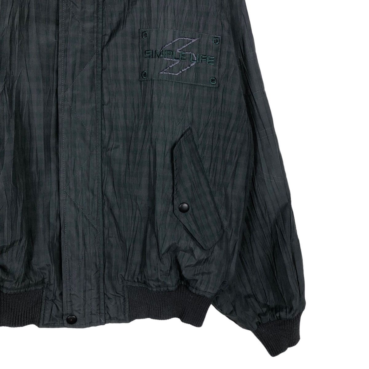 Japanese Brand 🔥Vtg Riot Bomber Jacket Parachute Simple Life Issey Miyake Size US L / EU 52-54 / 3 - 5 Thumbnail