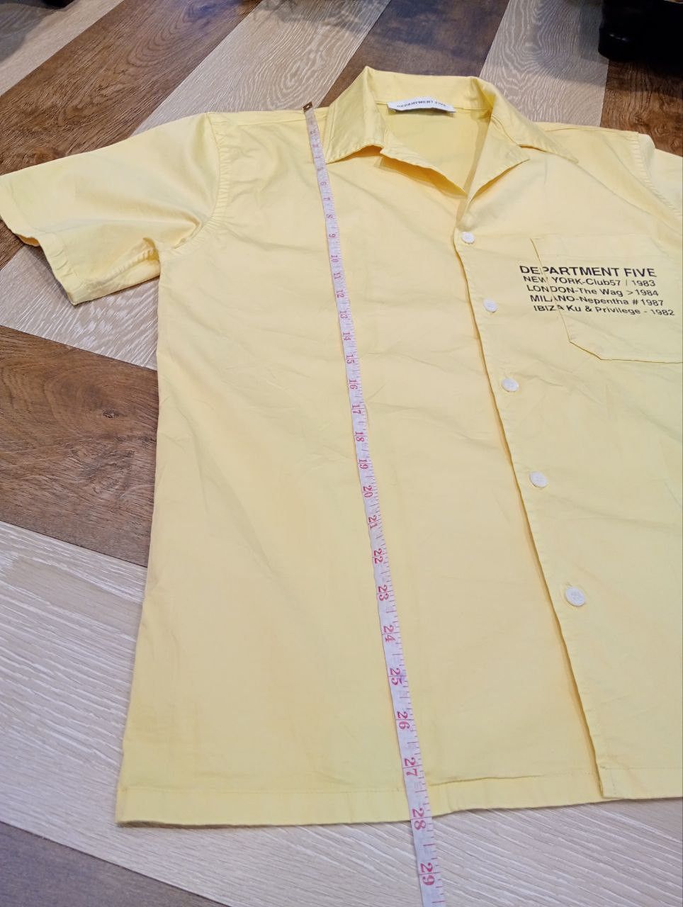 DEPARTMENT5 DEPARTMENT FIVE POCKET BUTTON SHIRT SIZE 40 Size US M / EU 48-50 / 2 - 13 Thumbnail