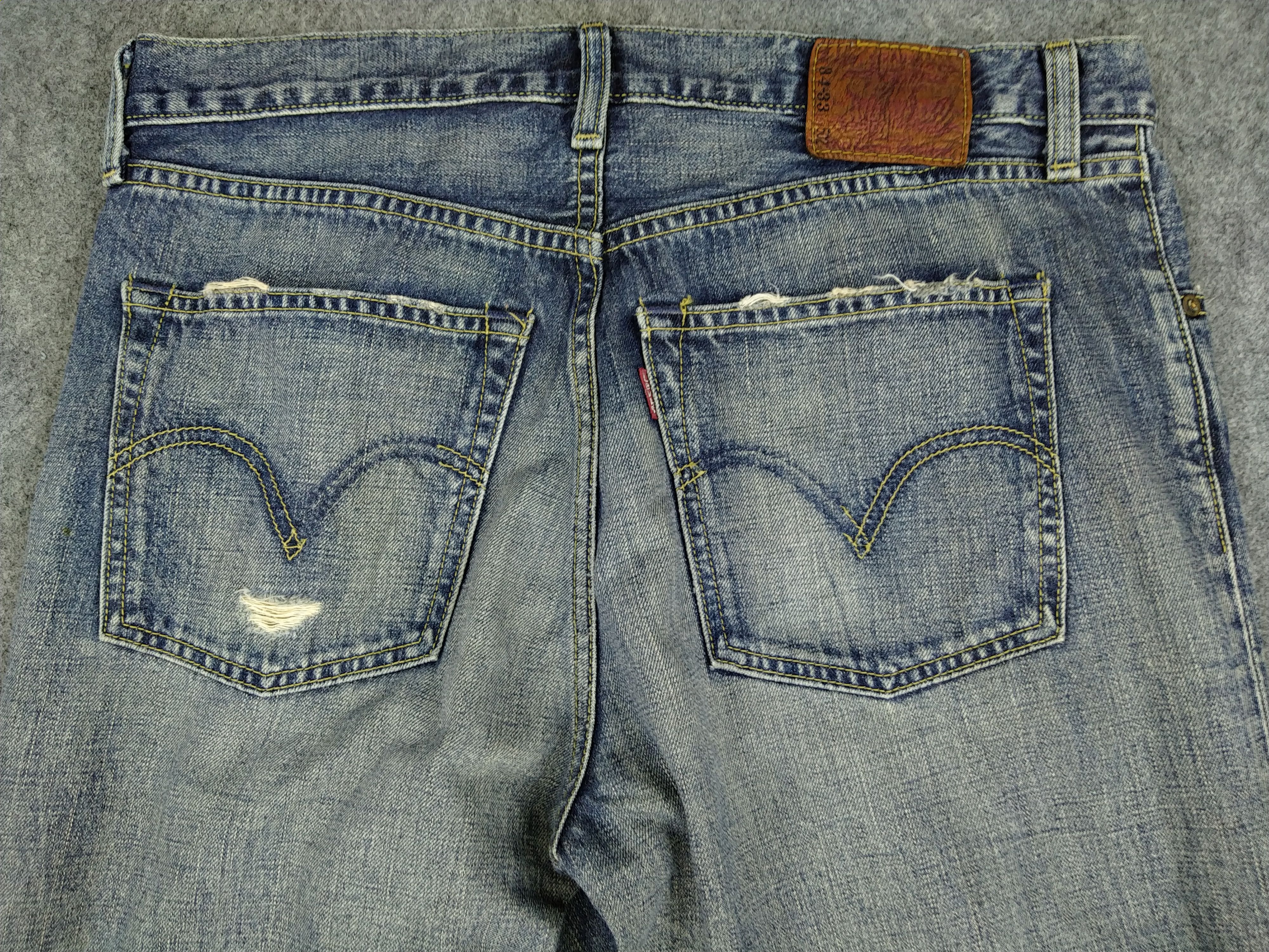 Levi's Faded Blue Vintage Levi's 502 Jeans 34x32.5 Denim -JN933 Size US 34 / EU 50 - 4 Thumbnail