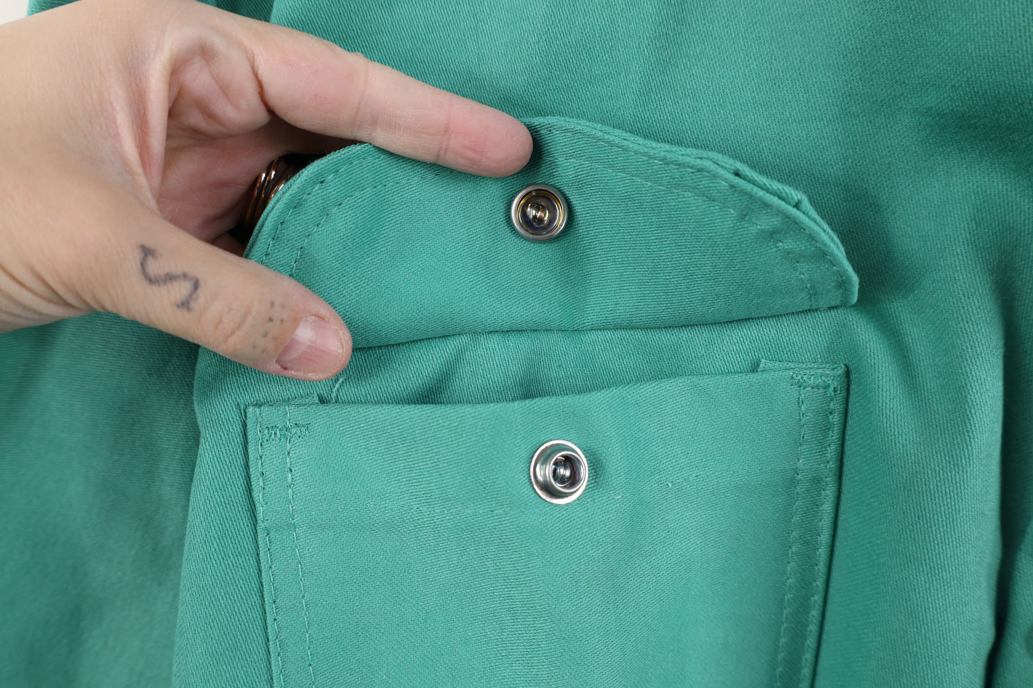 Vintage Deadstock Vintage 90s Y2K Resistant Shirt Jacket Jac Shirt Size US M / EU 48-50 / 2 - 5 Thumbnail