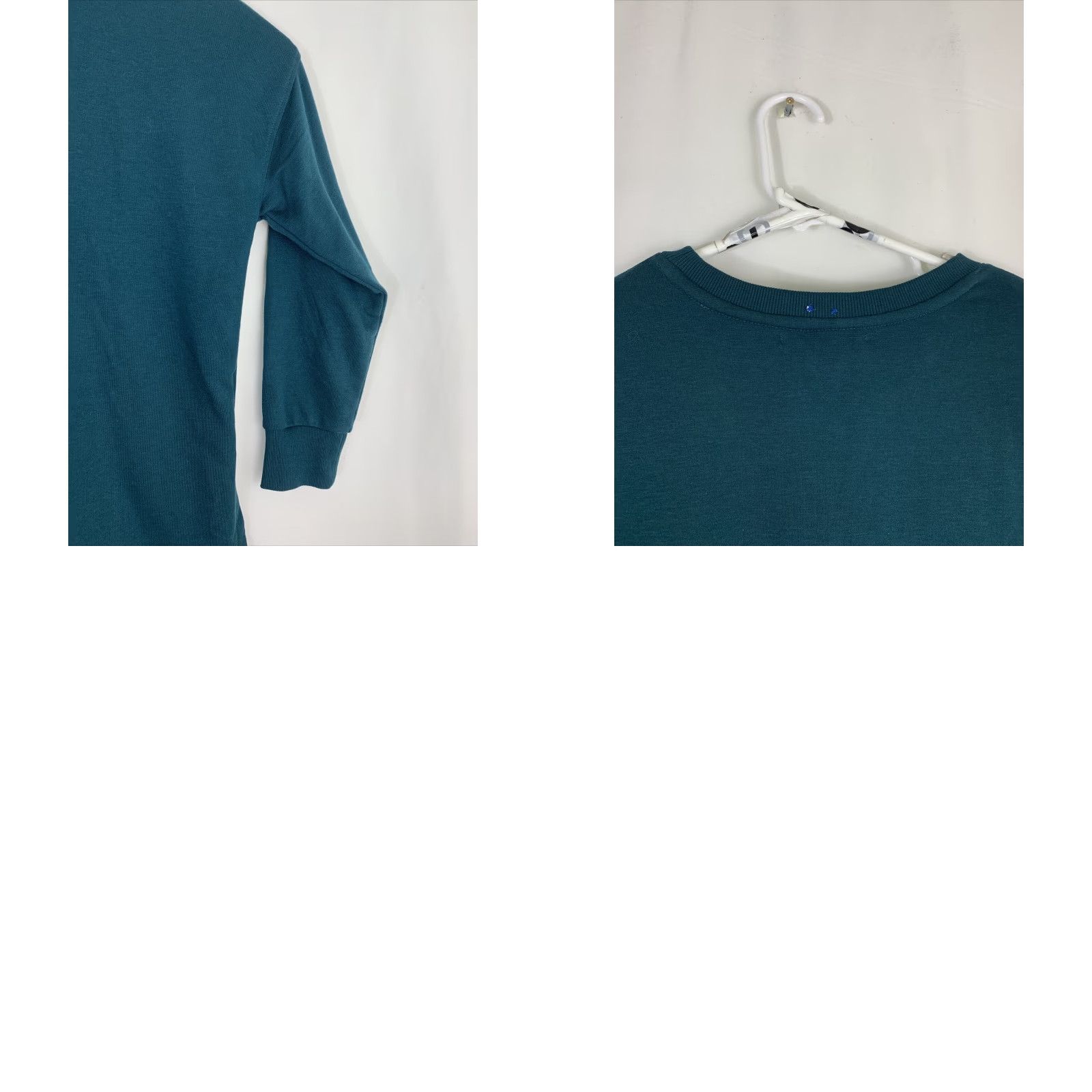 Ellen Tracy VINTAGE Ellen Tracy Womens Large Dark Green Merry Bright Christmas Crewneck Sweater Size L / US 10 / IT 46 - 9 Thumbnail