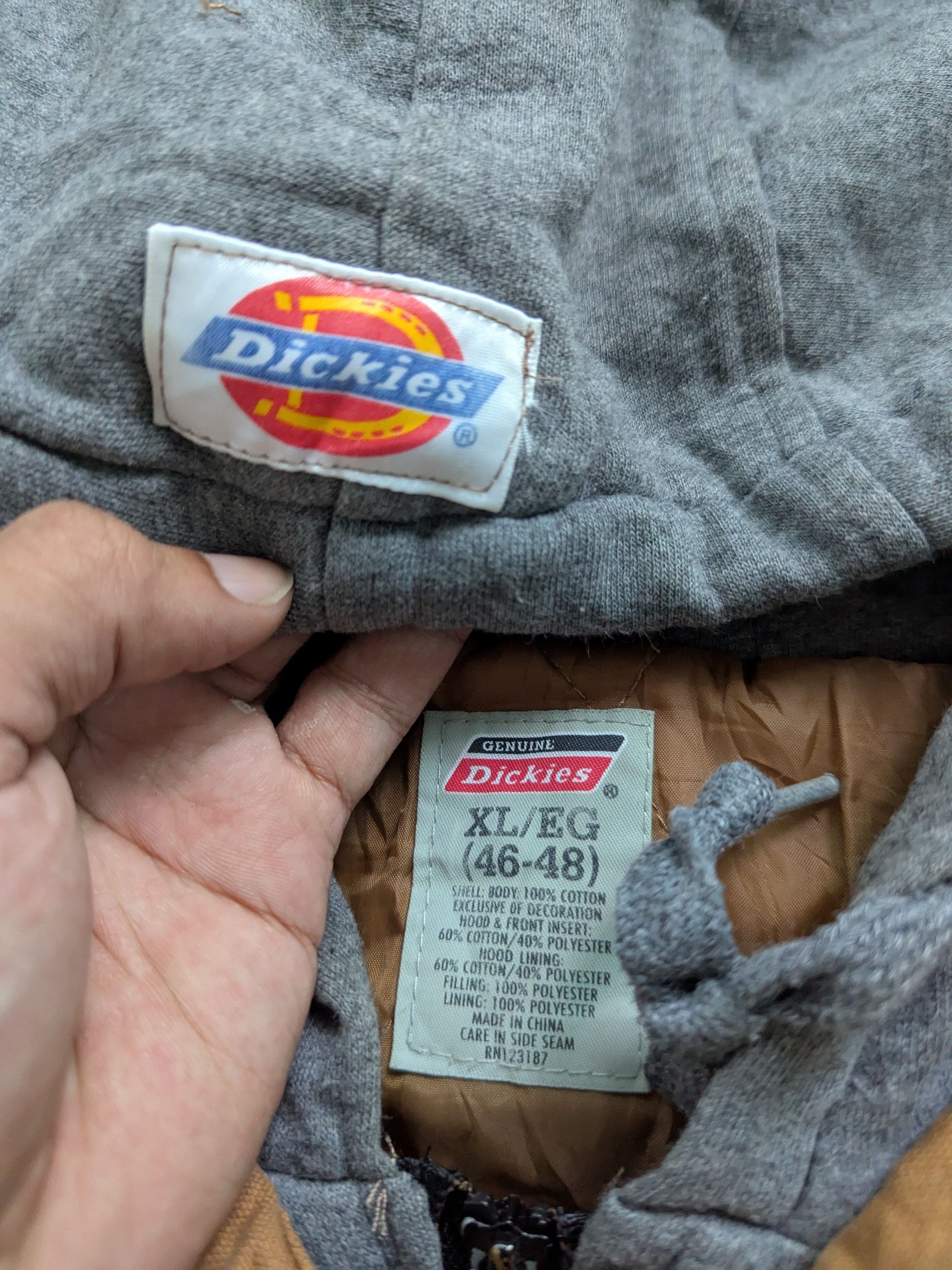Dickies × Pro-Keds × Vintage Vintage 1990s Dickies Detroit Jacket Hooded Collab Pro Keds Size US XL / EU 56 / 4 - 10 Thumbnail