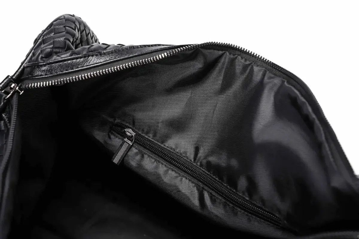 Other Outdoor retro woven travel duffle bag pu leather Size ONE SIZE - 3 Thumbnail