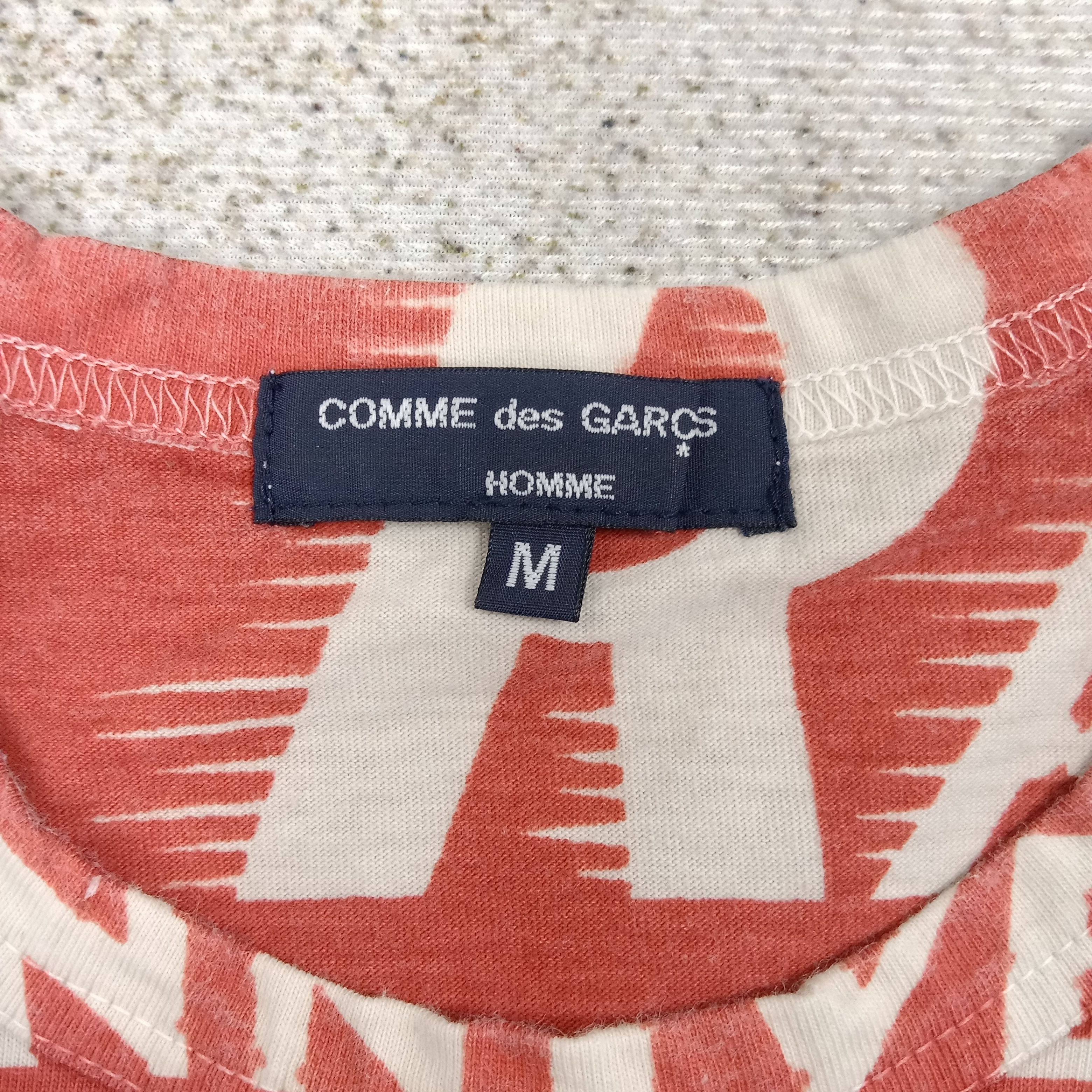 Comme des Garcons Homme Comme Des Garcons Homme Designer Tshirt C267N61 Size US M / EU 48-50 / 2 - 4 Thumbnail