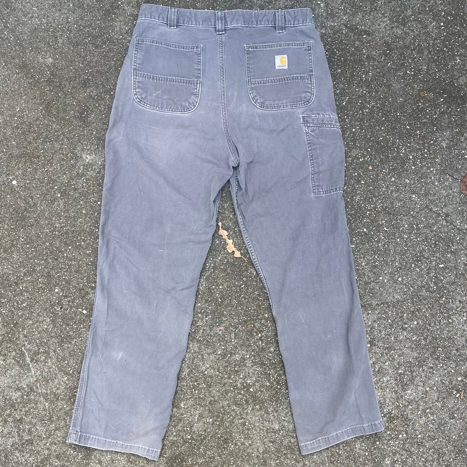 Carhartt Grey Carhartt workwear pants Size US 36 / EU 52 - 1 Thumbnail