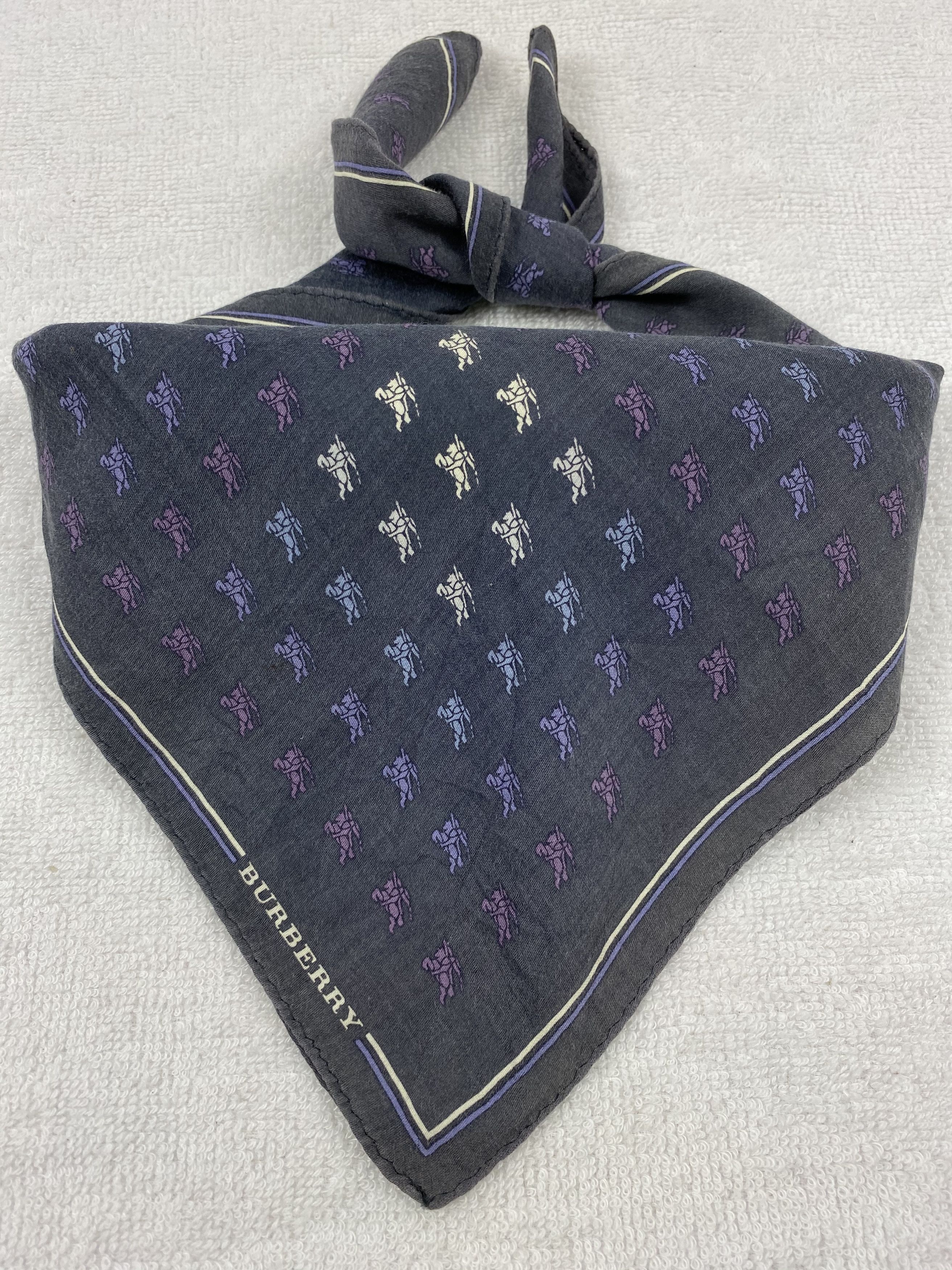 Burberry Burberry Monogram Handkerchief / Bandana / Neckerchief Size ONE SIZE - 2 Thumbnail
