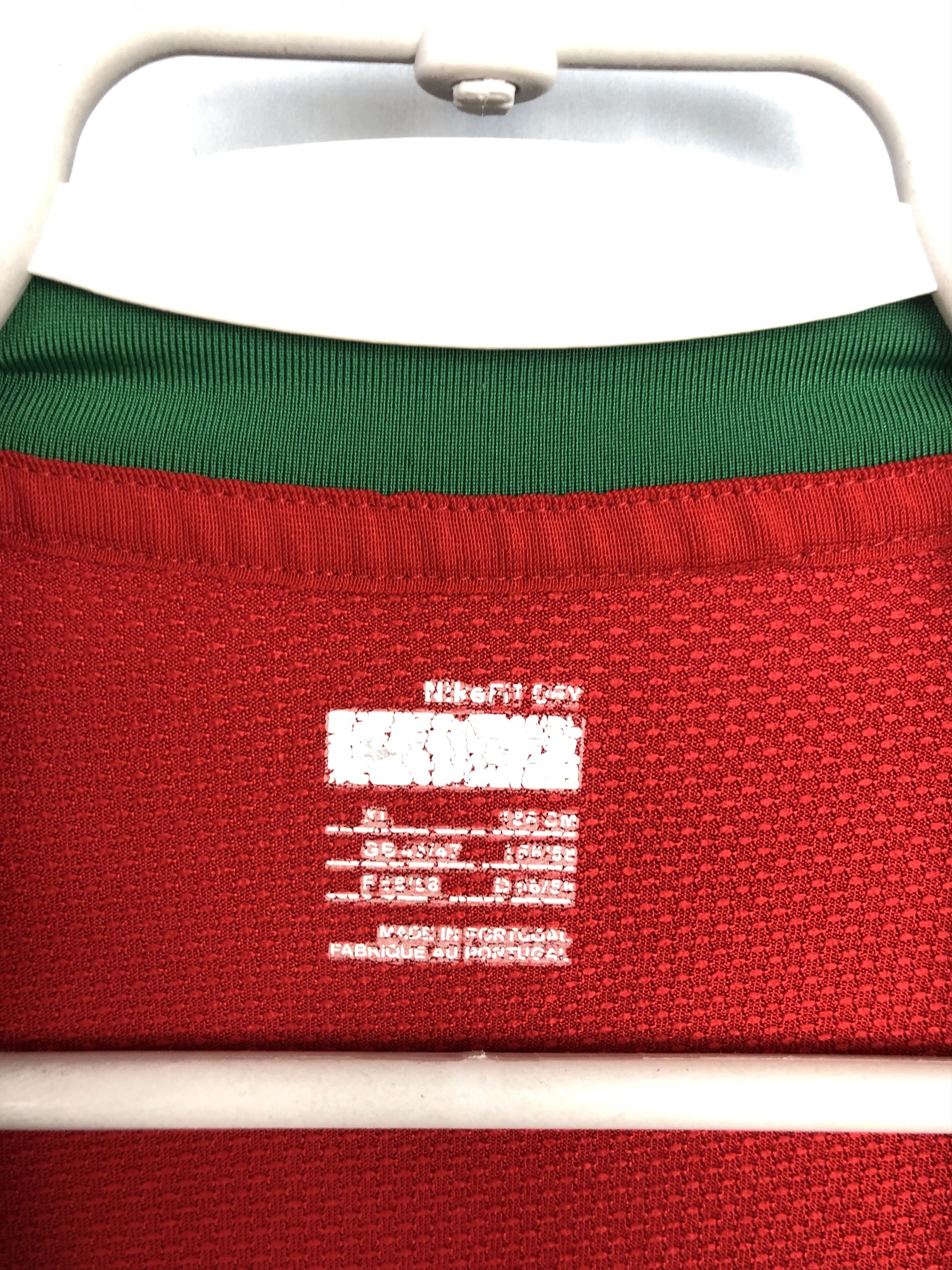Portugal Home football shirt 2008 Nike Soccer Jersey