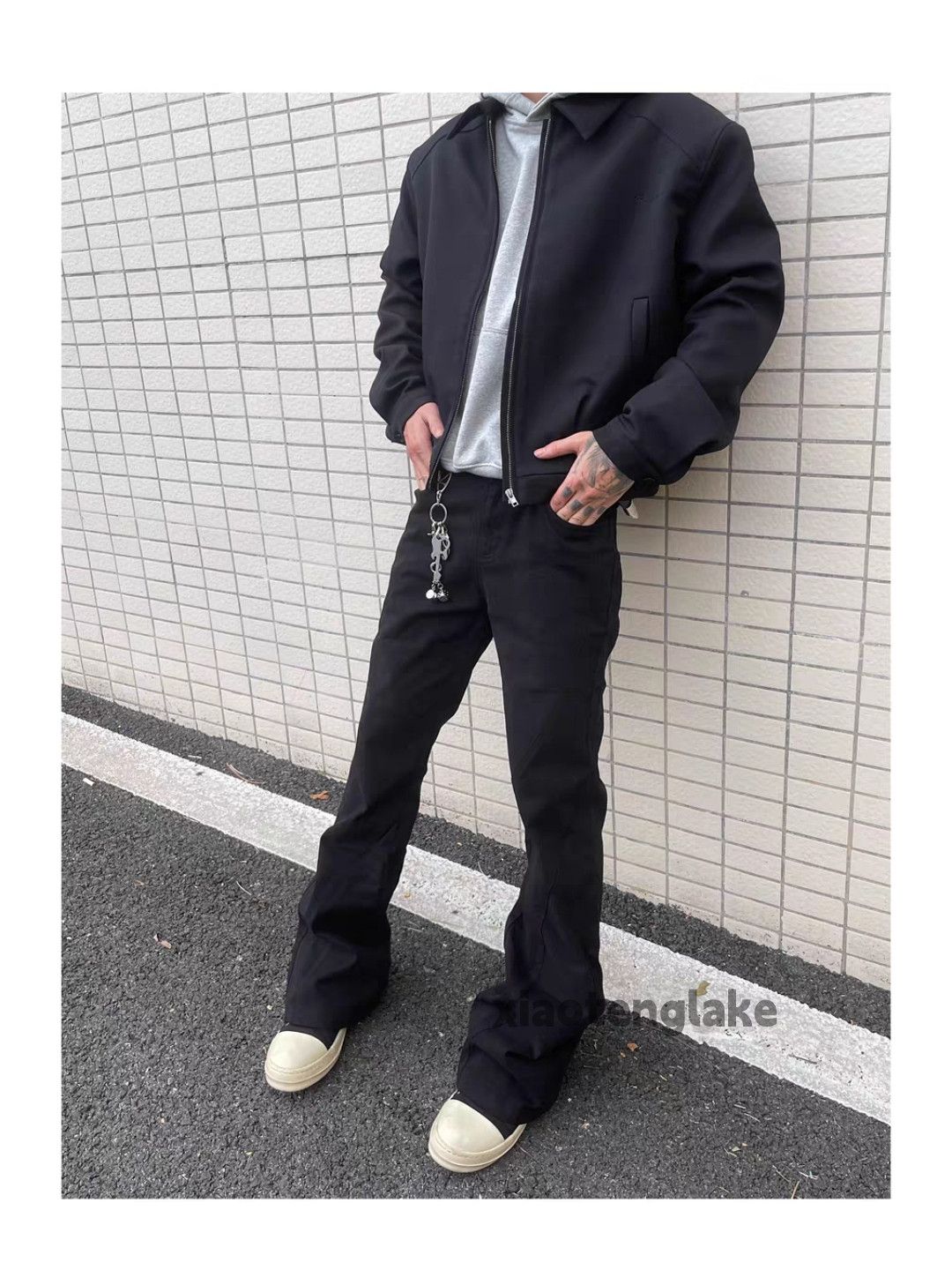 Designer × Japanese Brand × Vintage urban outdoor punk grunge bootcut patchwork pants Size US 30 / EU 46 - 4 Thumbnail